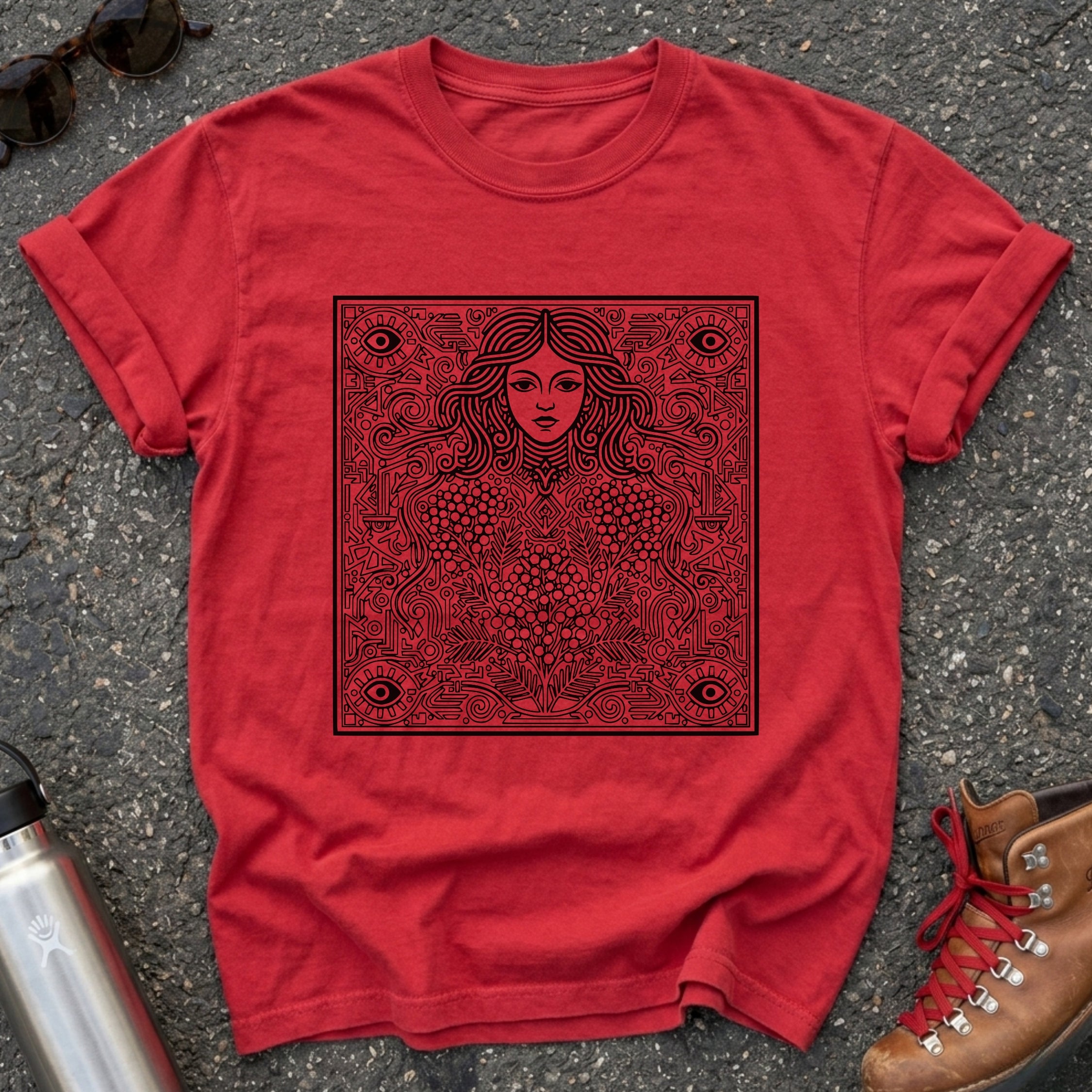 Feminist Folk Art Shirt