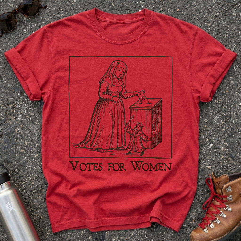 Votes For Women Medieval Feminist Tshirt
