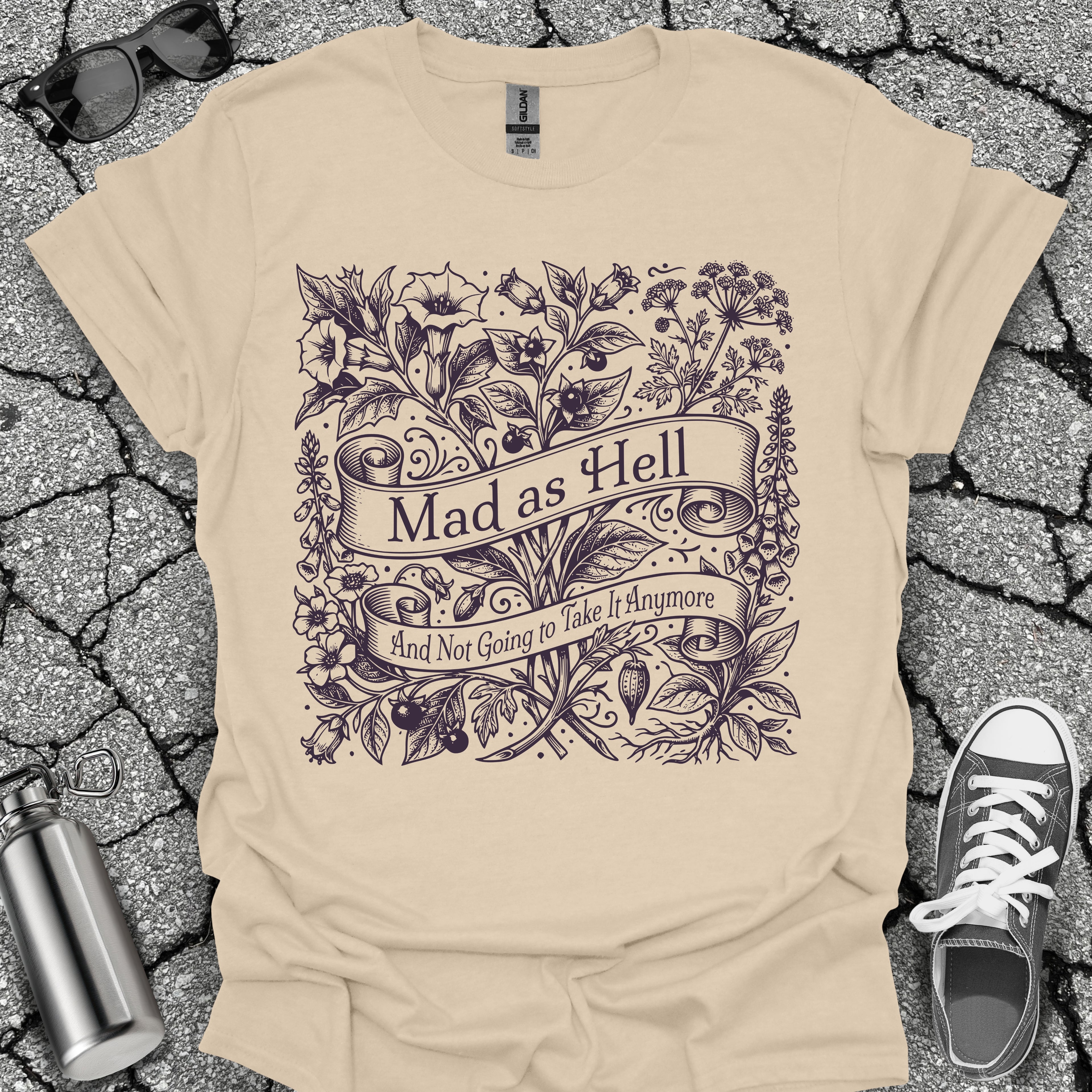 Mad As Hell Wildflower Shirt