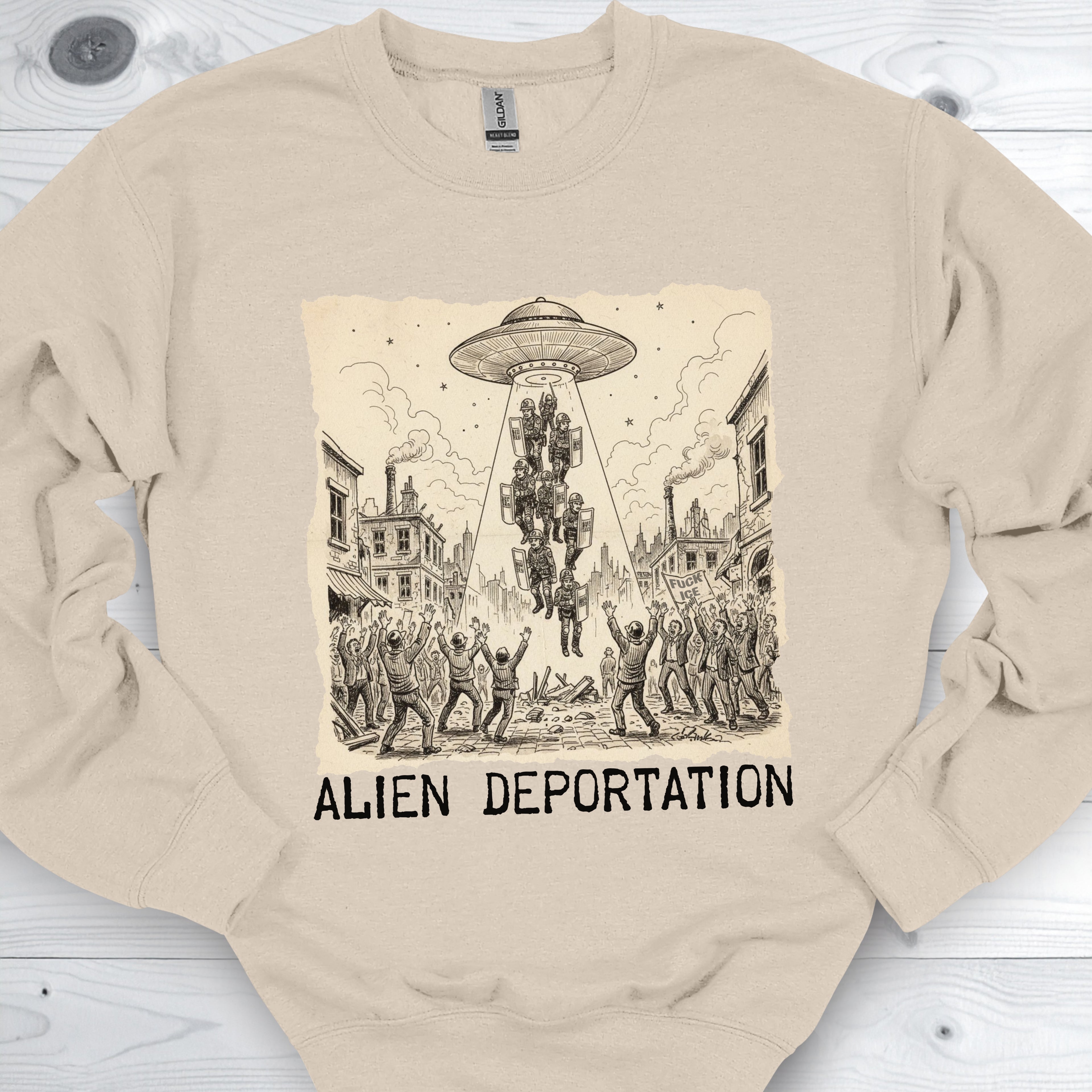 Anti Ice Alien Sweatshirt