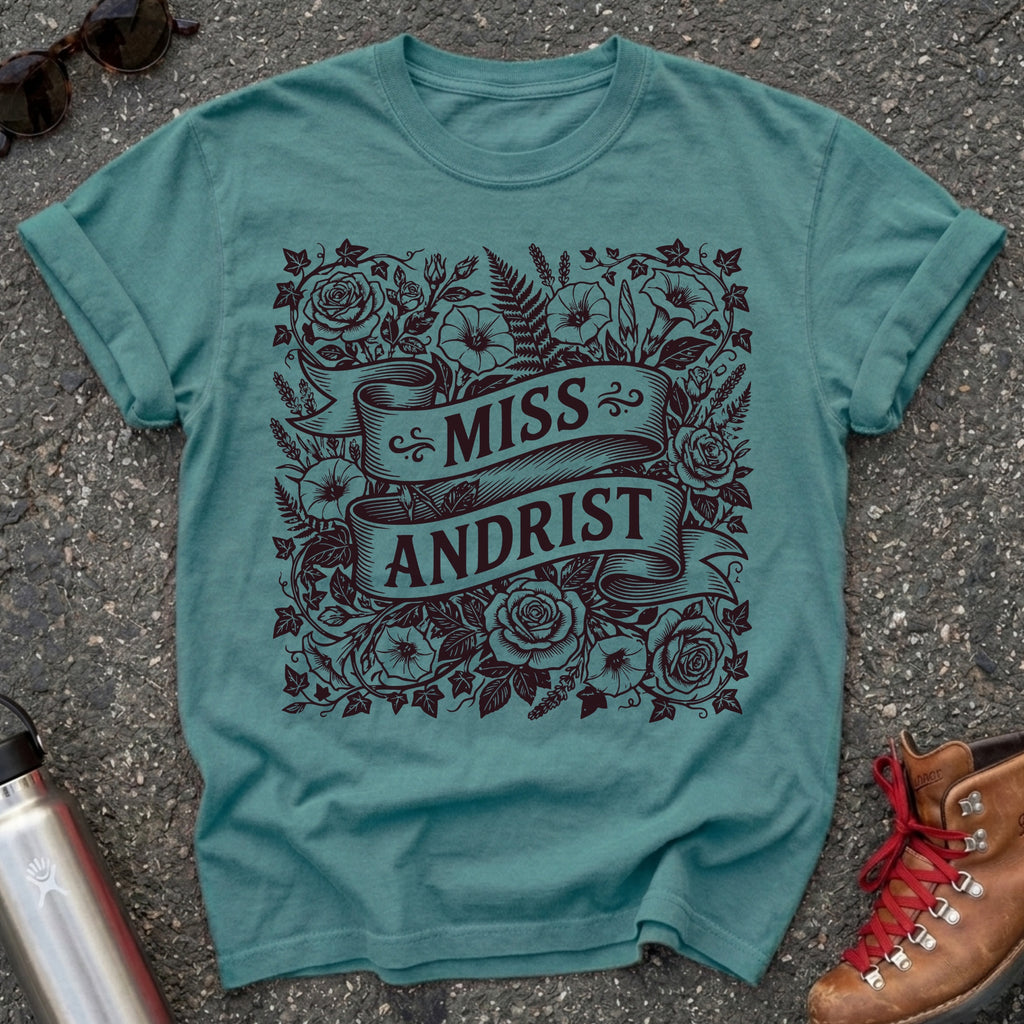 Miss Andrist Feminist Botanical Graphic Tee
