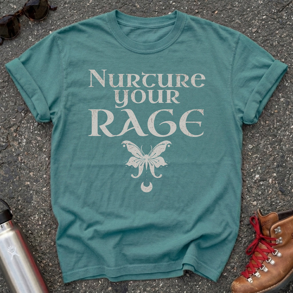 Nurture Your Rage Witchy Aesthetic Shirt