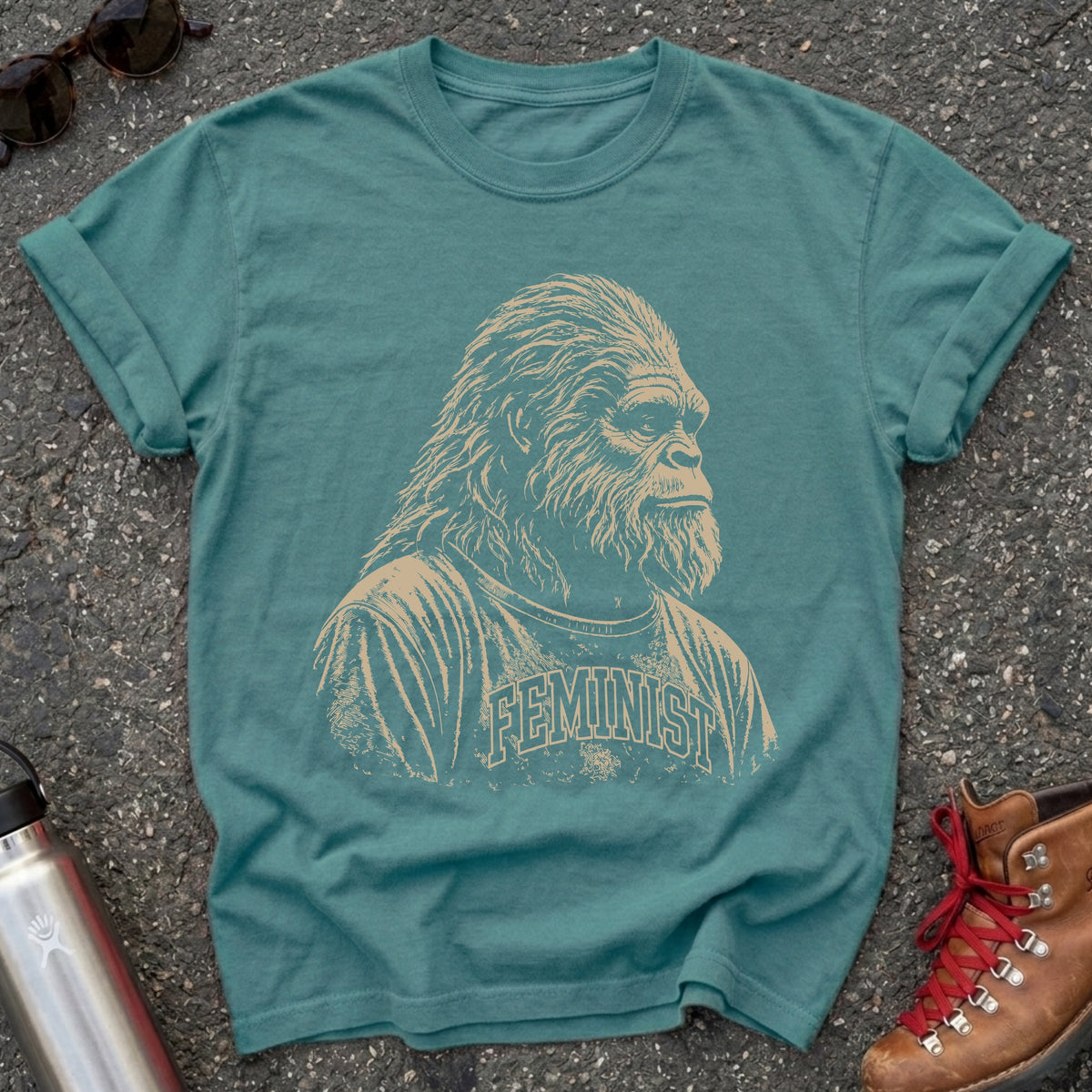 Feminist Bigfoot Shirt