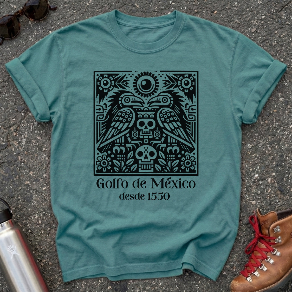 Gulf of Mexico Aztec Crows Shirt