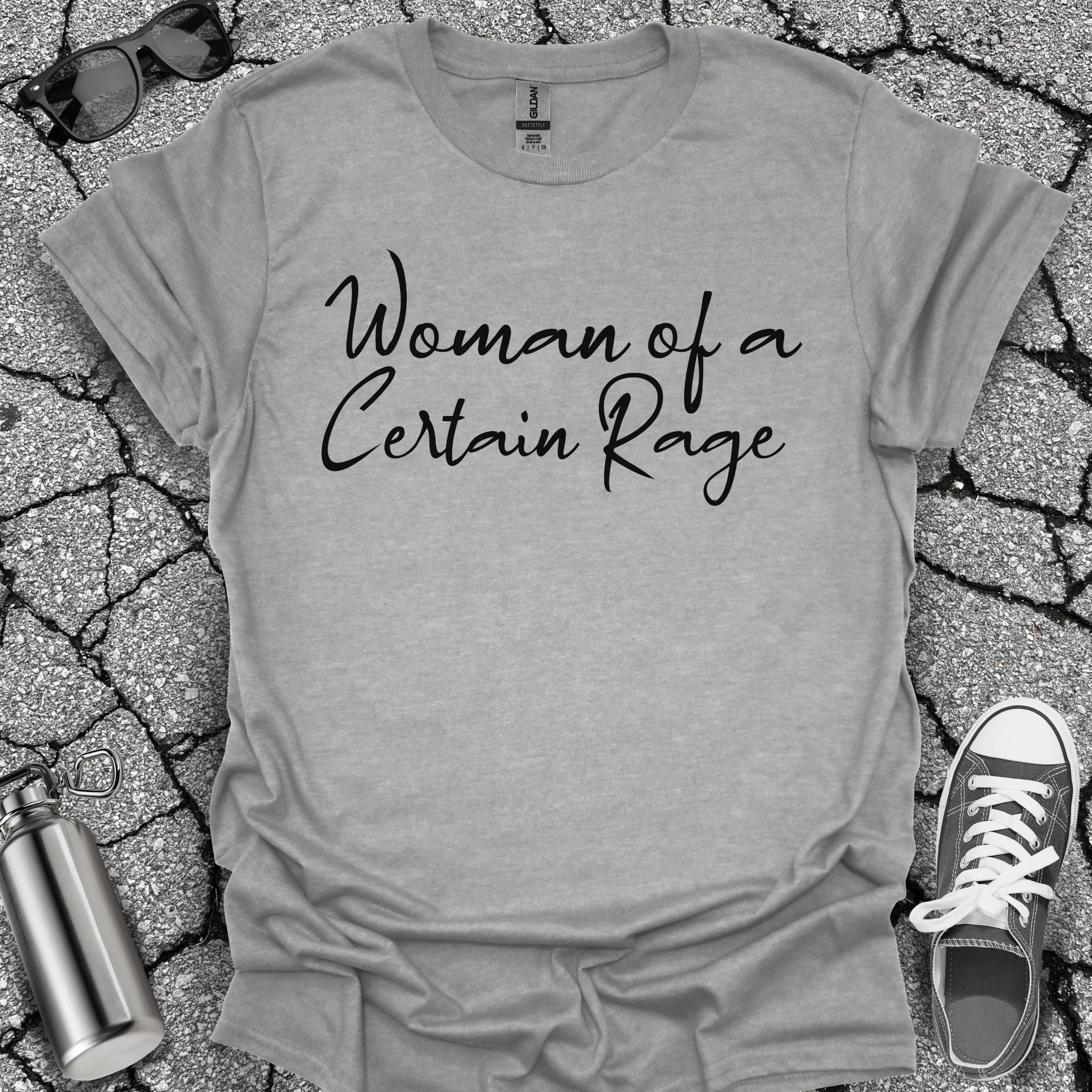 Woman of a Certain Rage Menopause Shirt