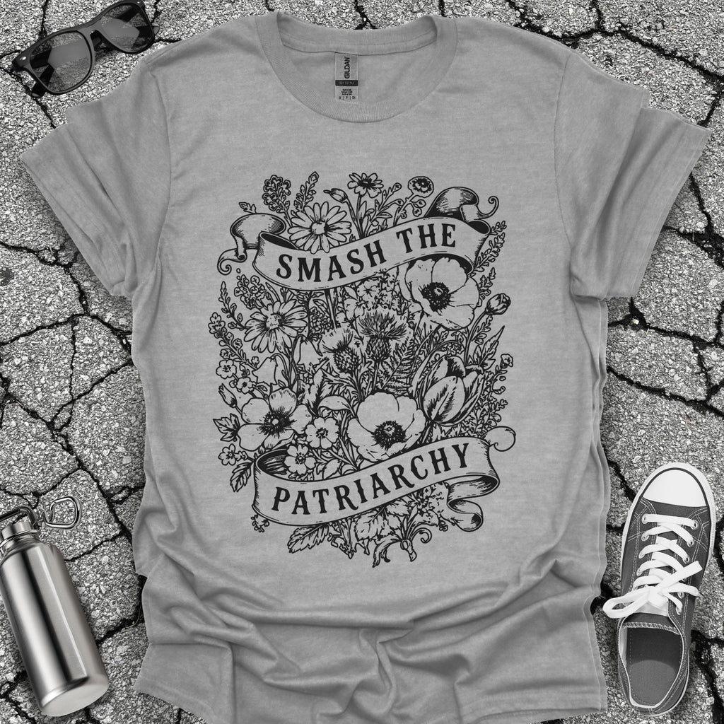 Smash the Patriarchy Wildflower Shirt
