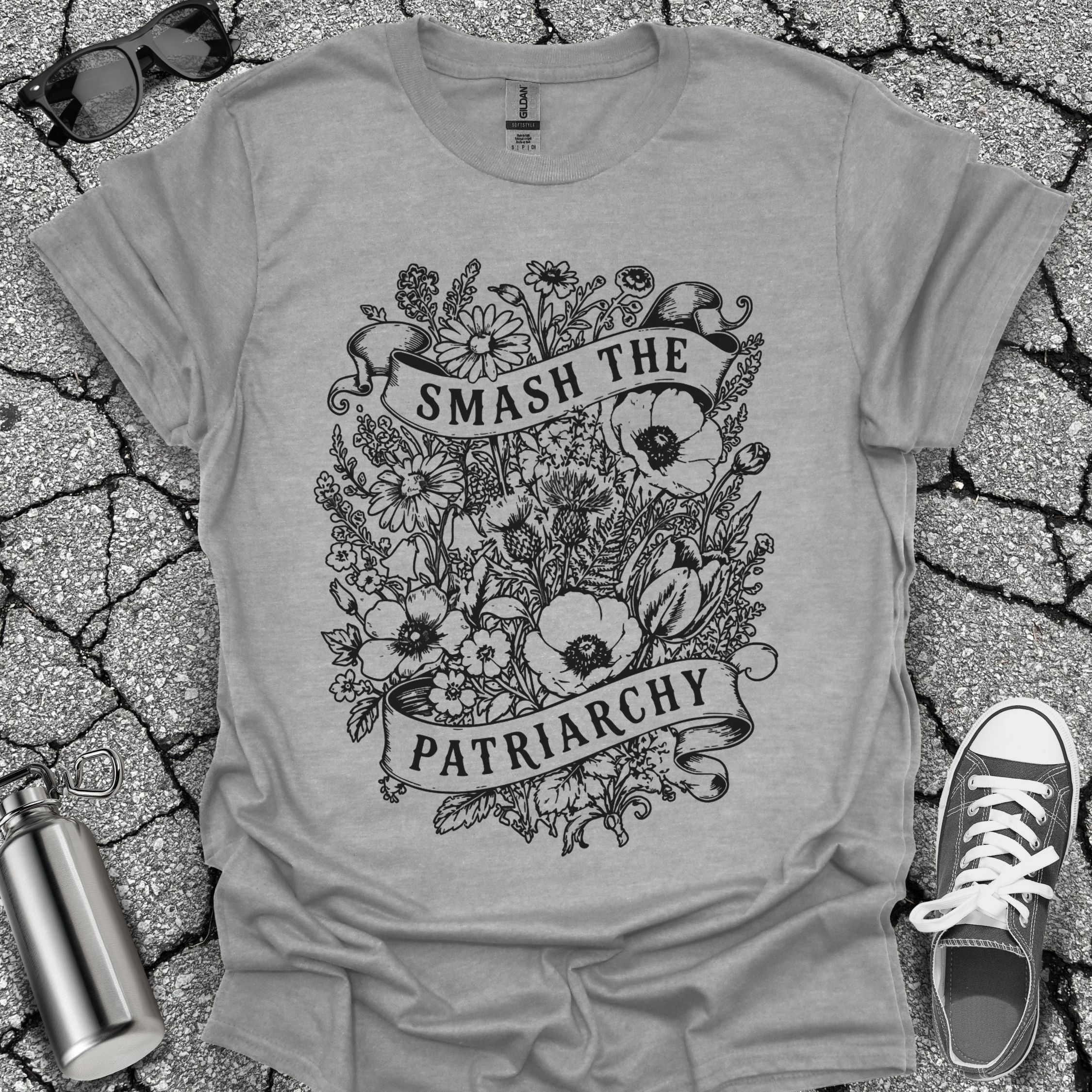 Smash the Patriarchy Wildflower Shirt