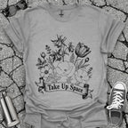 Take Up Space Floral Graphic Tee