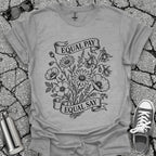 Equal Pay Say Feminist Wildflower Tshirt
