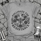 Pollinate The Resistance Bee & Wildflower Graphic T-Shirt