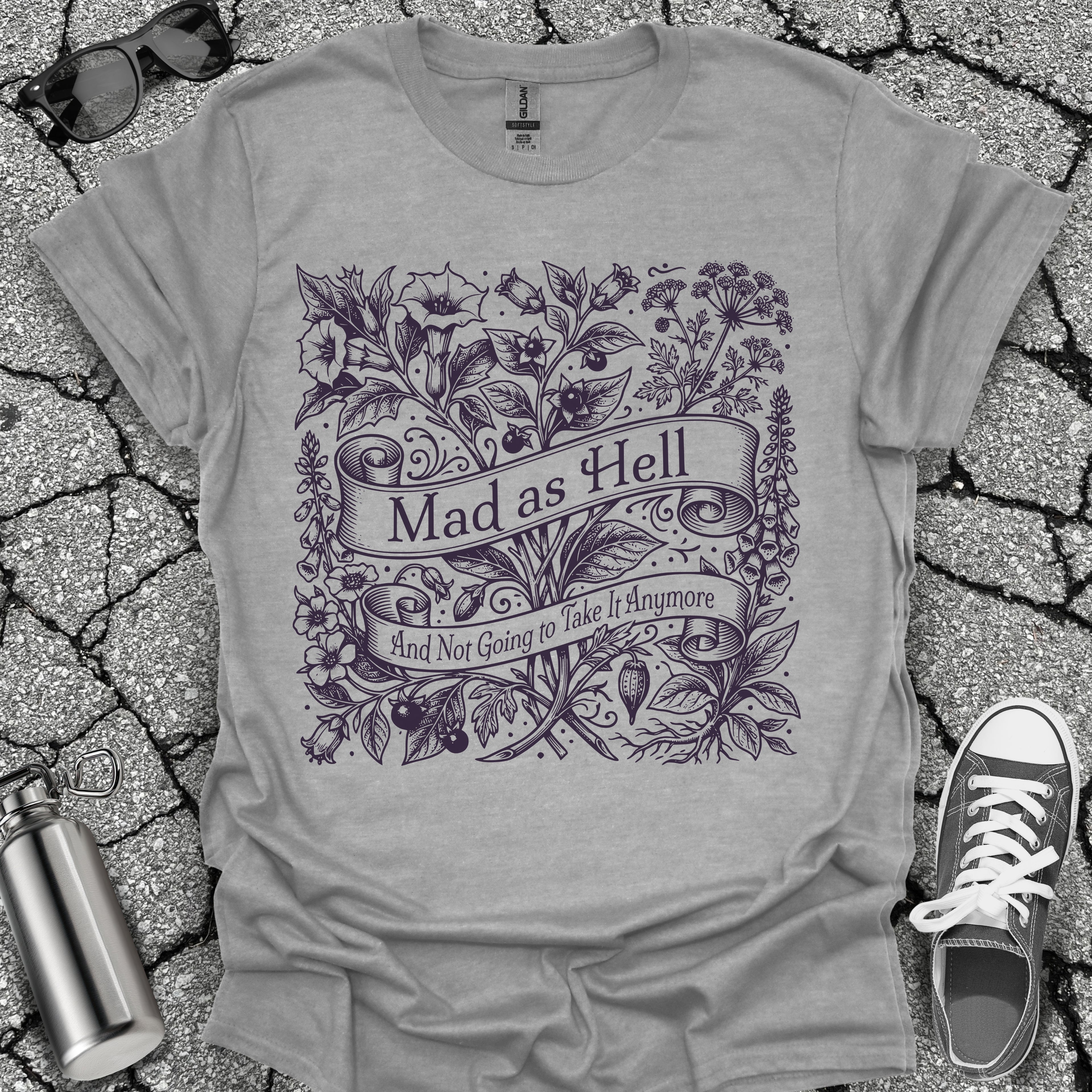 Mad As Hell Wildflower Shirt