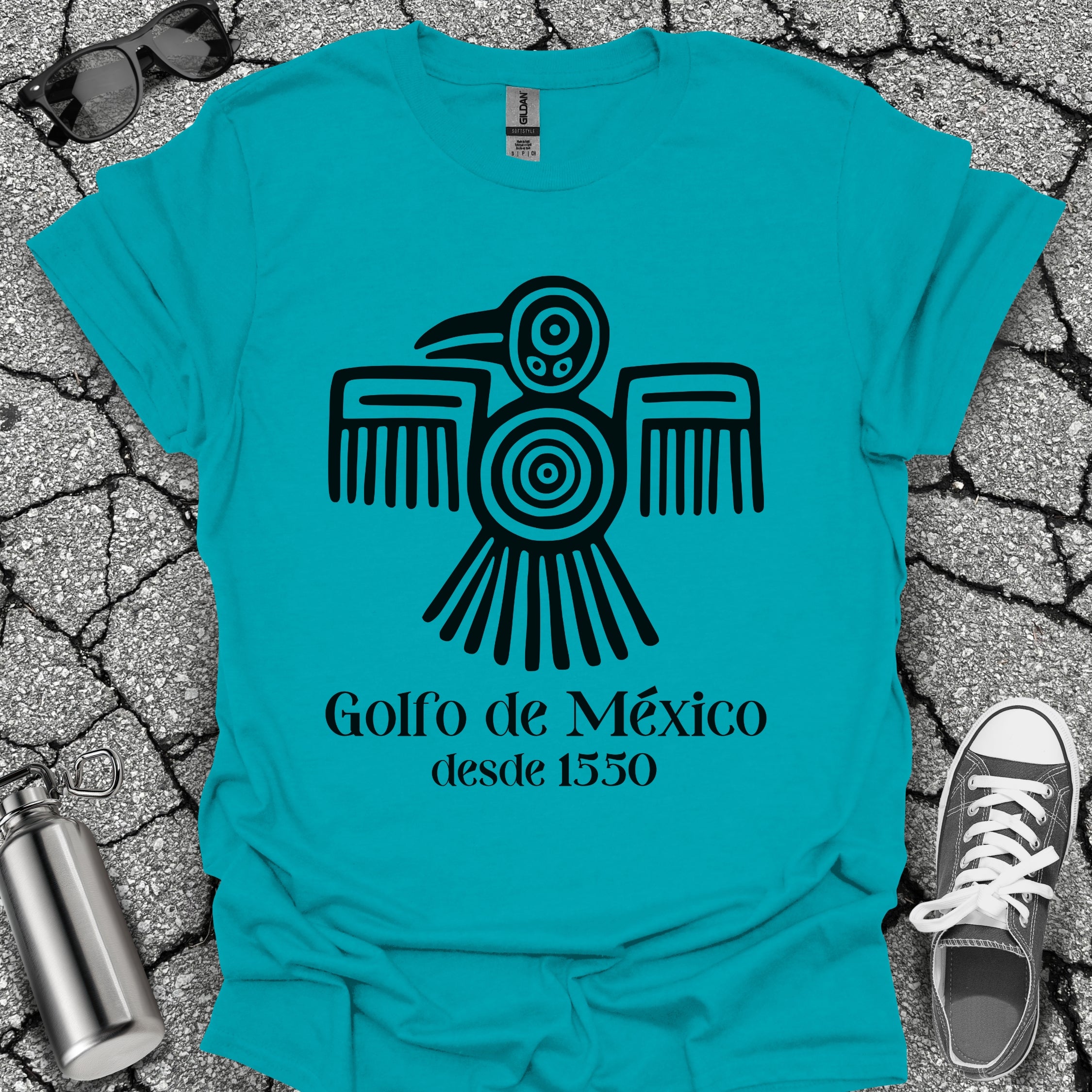 Aztec Eagle Gulf of Mexico Shirt