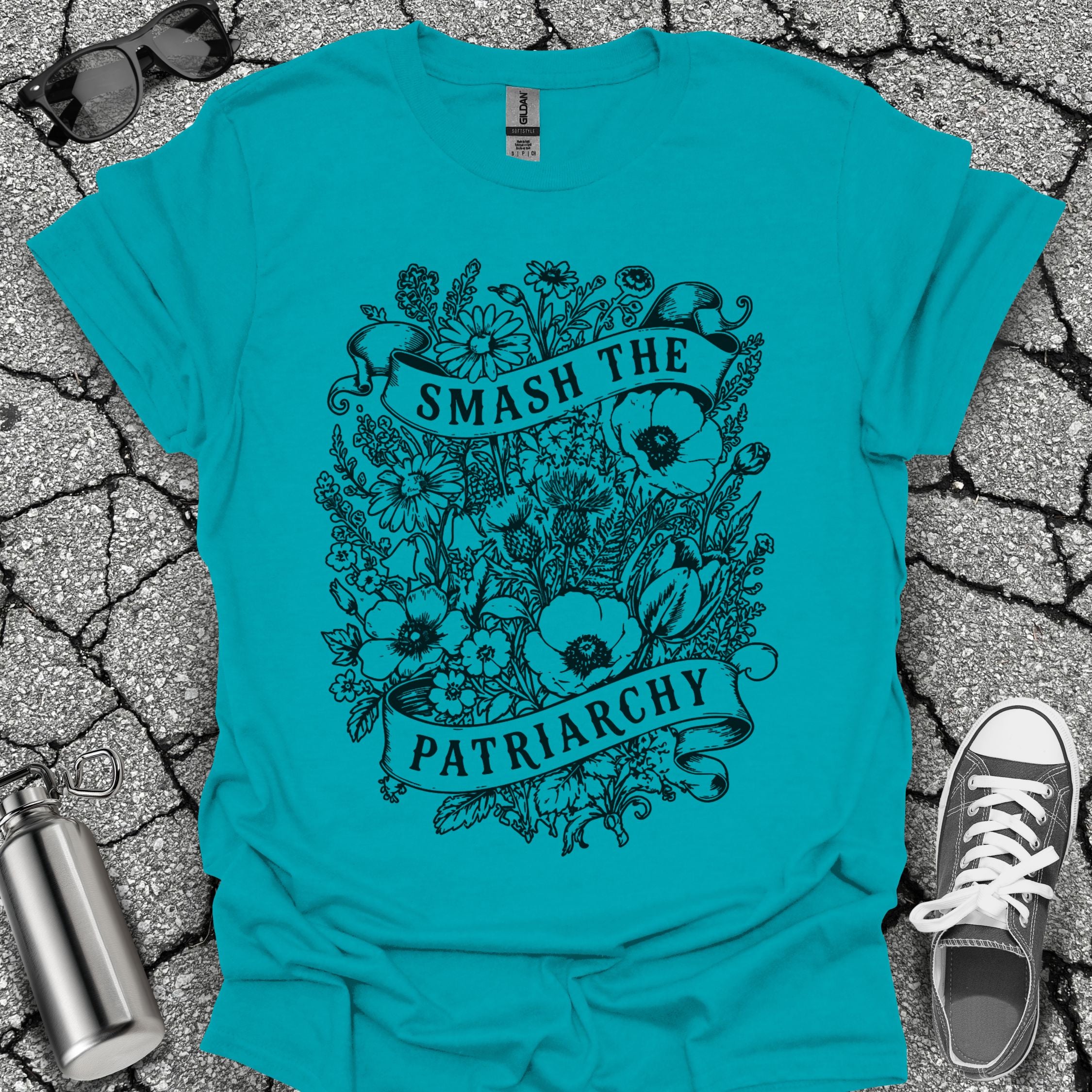 Smash the Patriarchy Wildflower Shirt