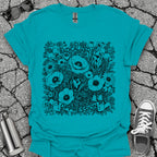 Radicalized by Oppression Floral Graphic Tee