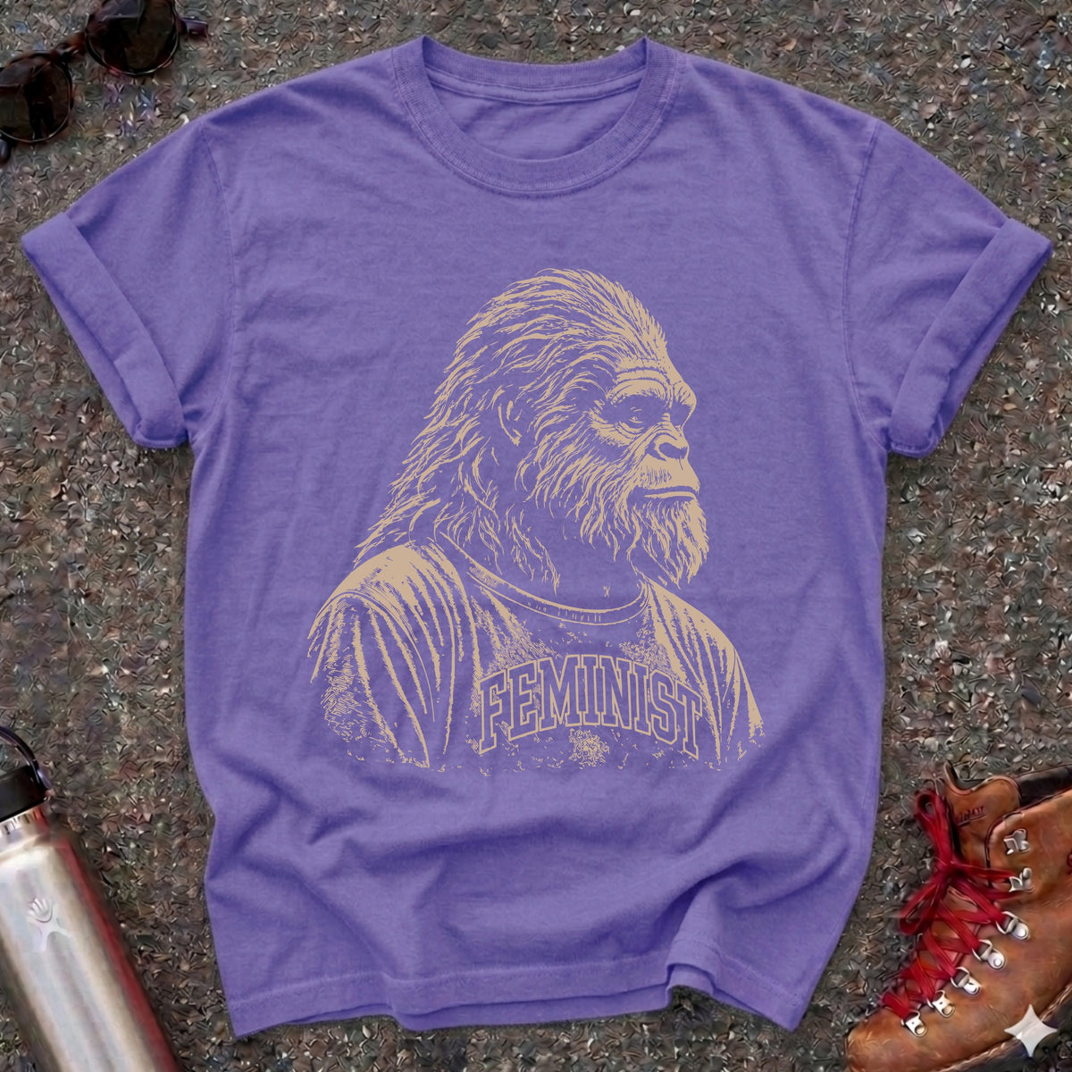 Feminist Bigfoot Shirt