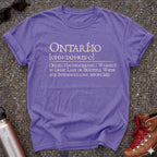Lake Ontario Definition Shirt