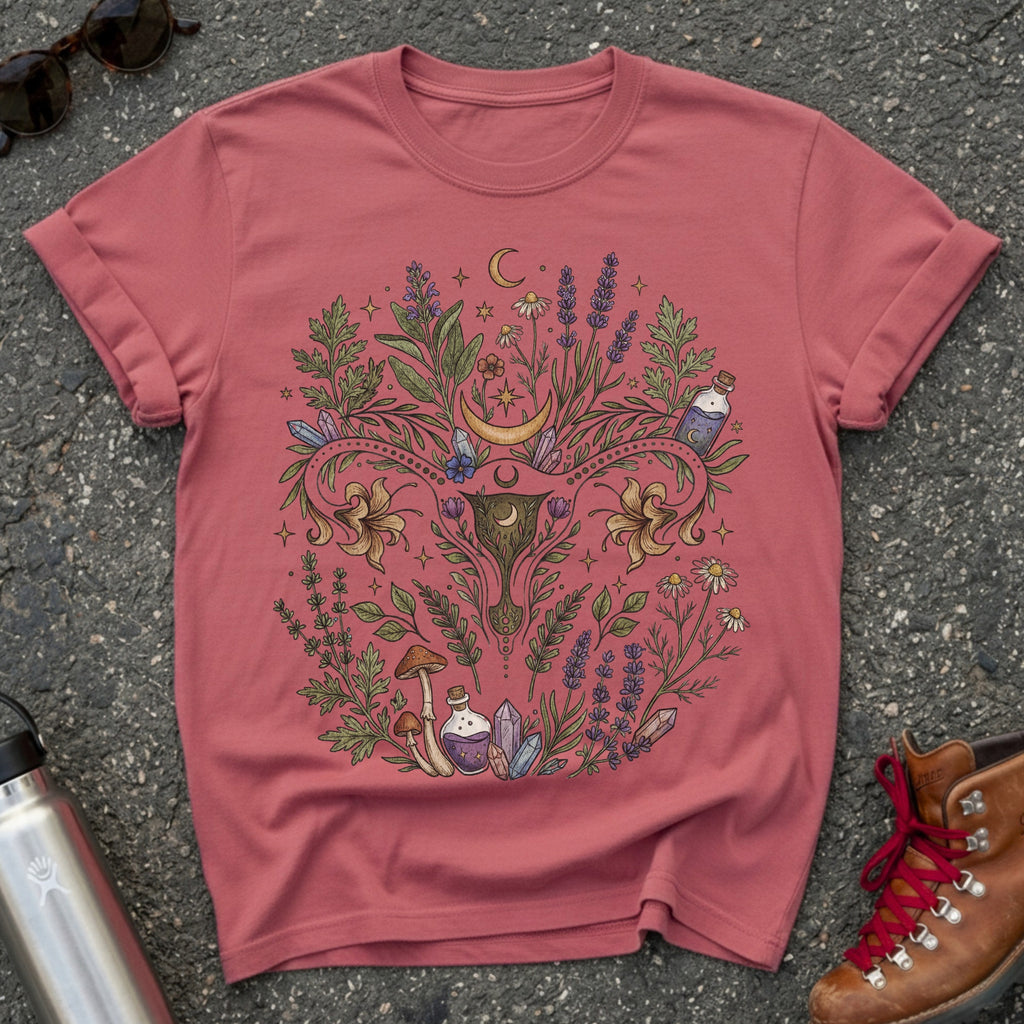 Sacred Apothecary Green Witch Tshirt
