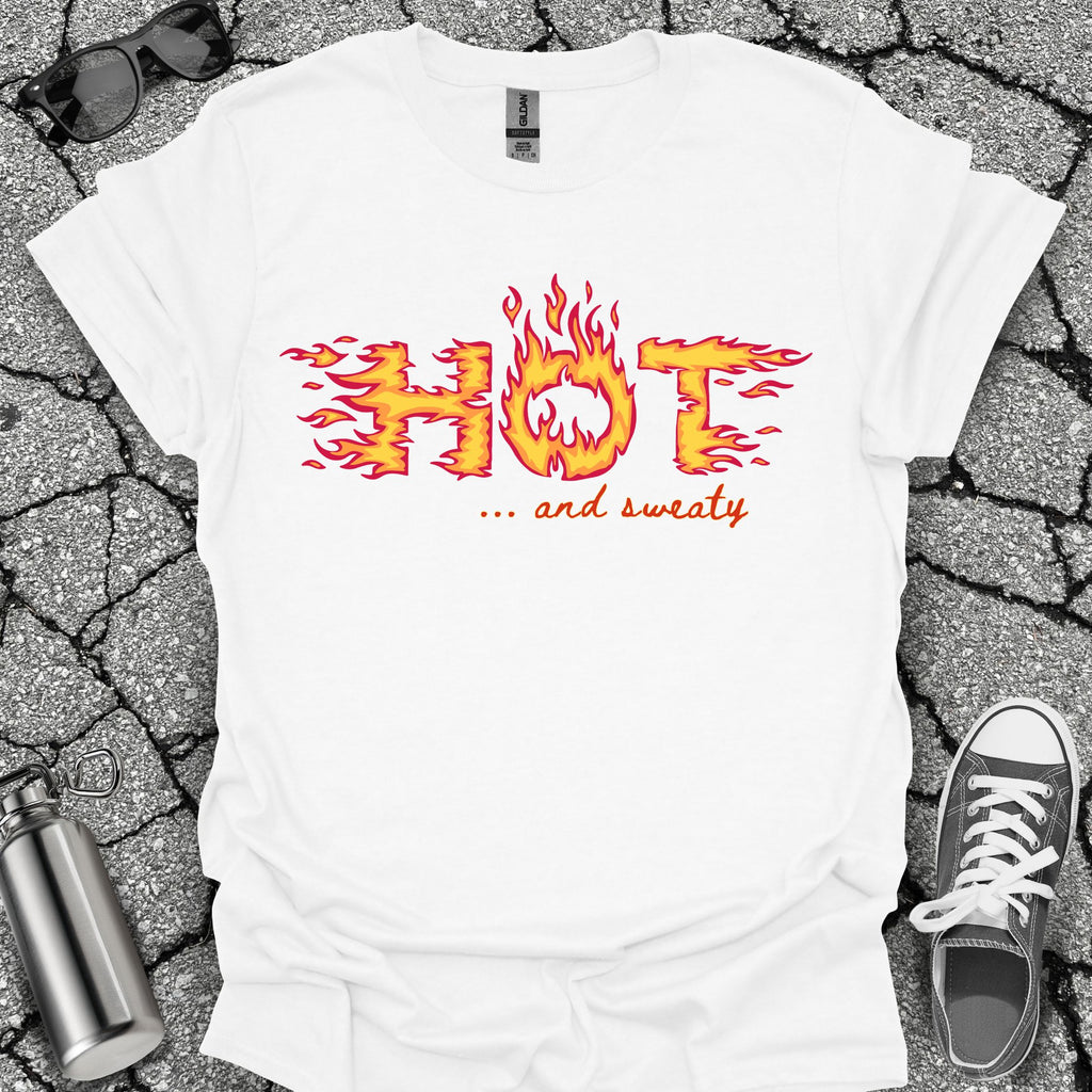 Hot and Sweaty Funny Menopause Shirt