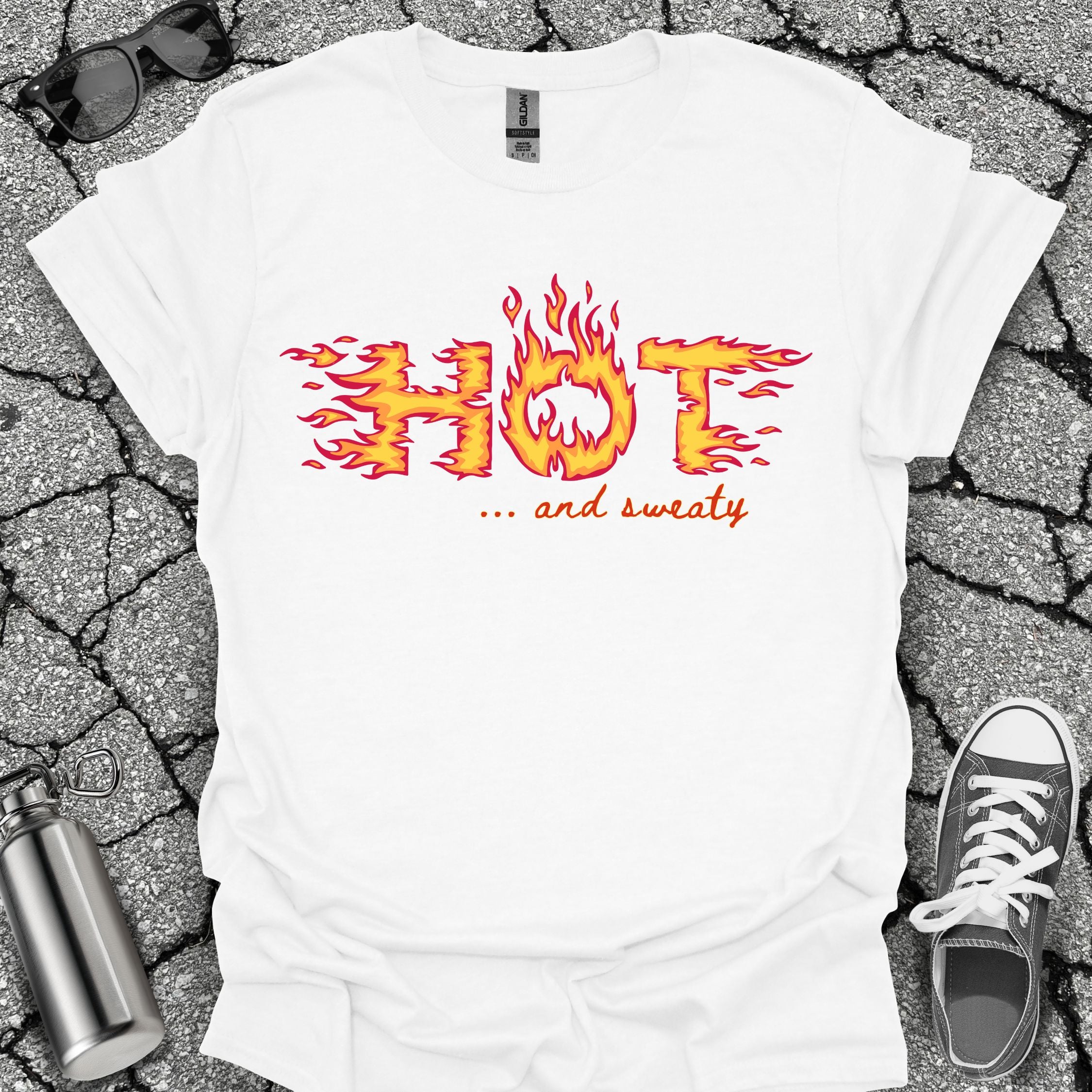 Hot and Sweaty Funny Menopause Shirt