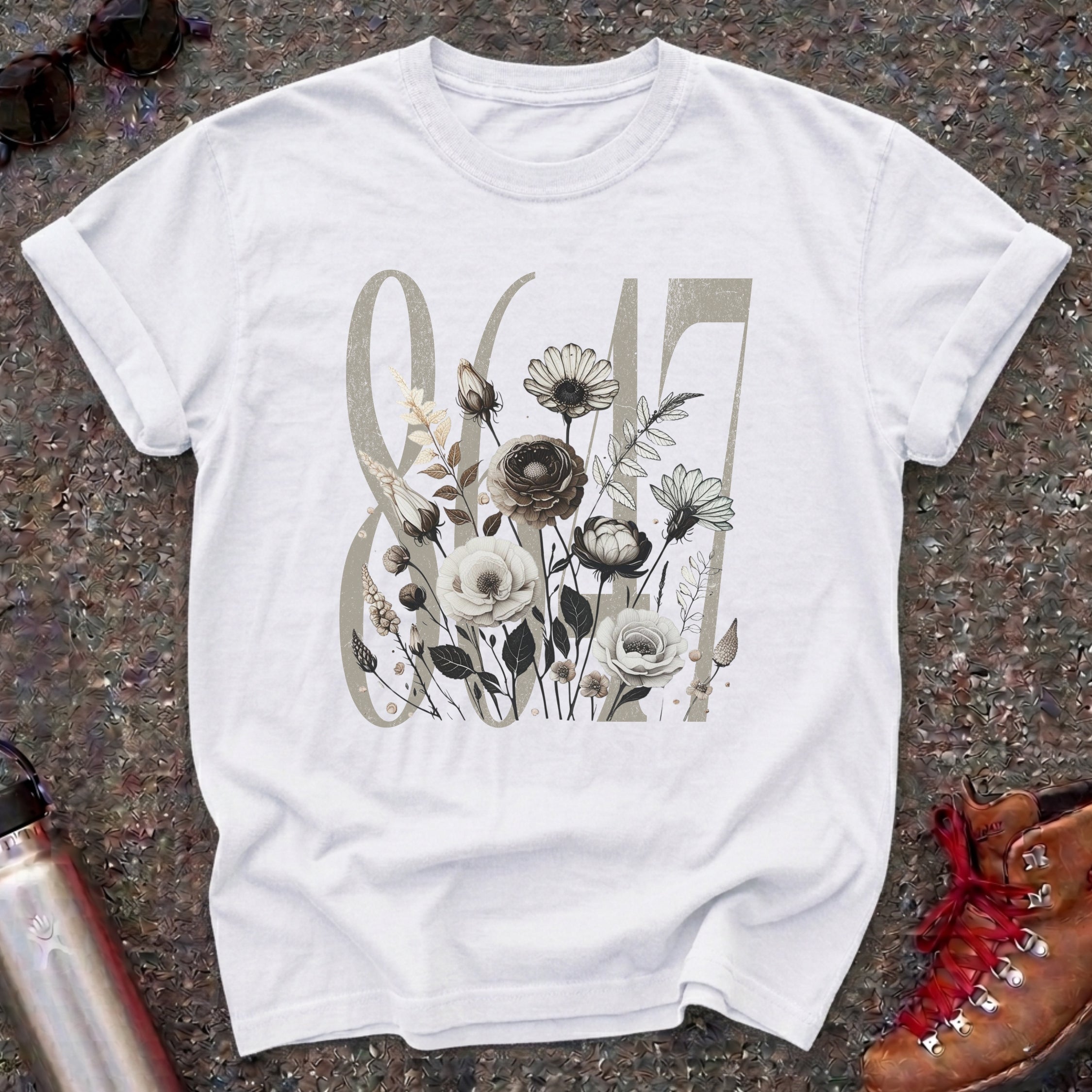 8647 Anti-Trump Wildflower Shirt