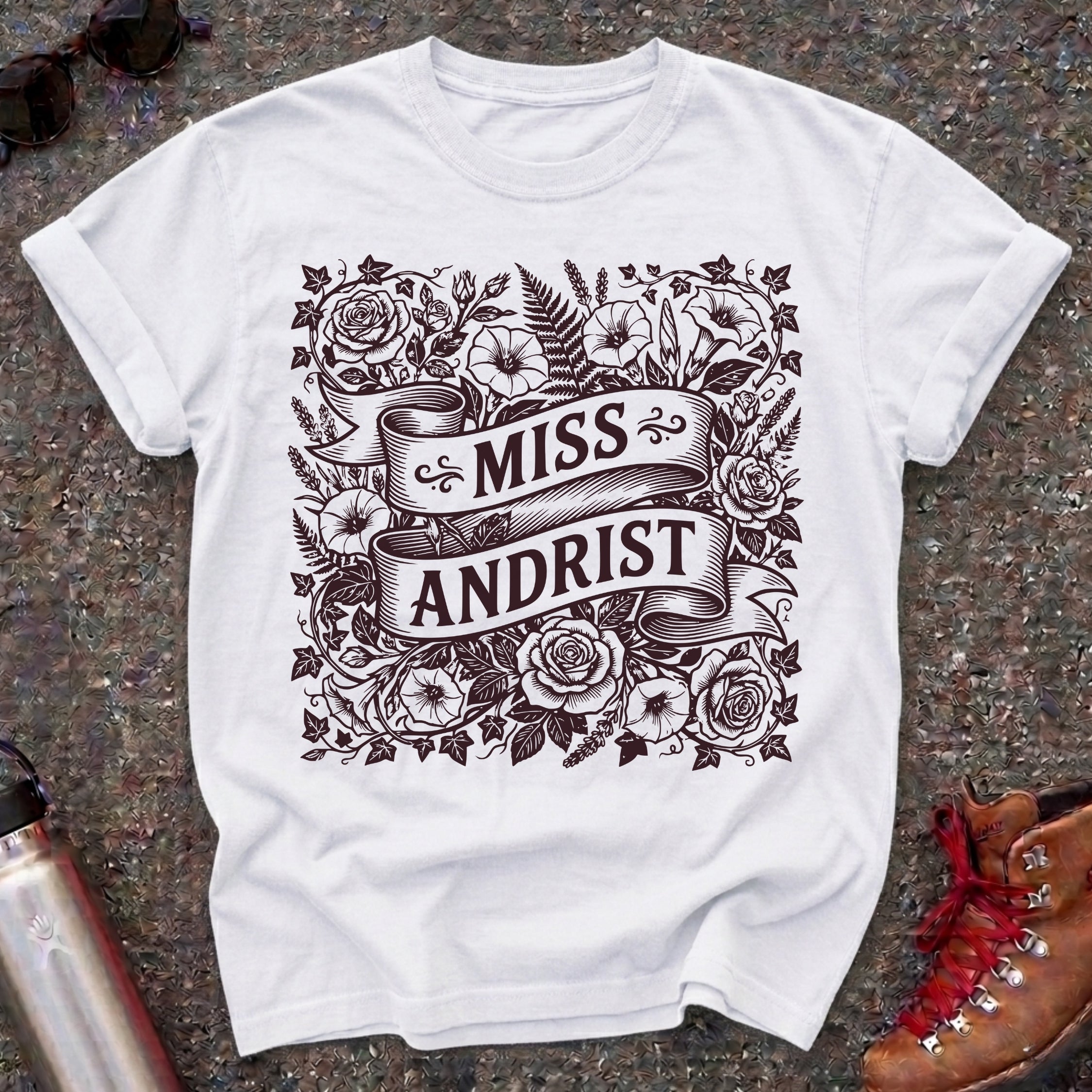 Miss Andrist Feminist Botanical Graphic Tee