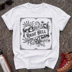 Vintage Apothecary Raise Hell Feminist T Shirt
