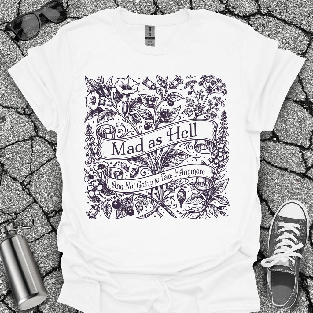 Mad As Hell Wildflower Shirt