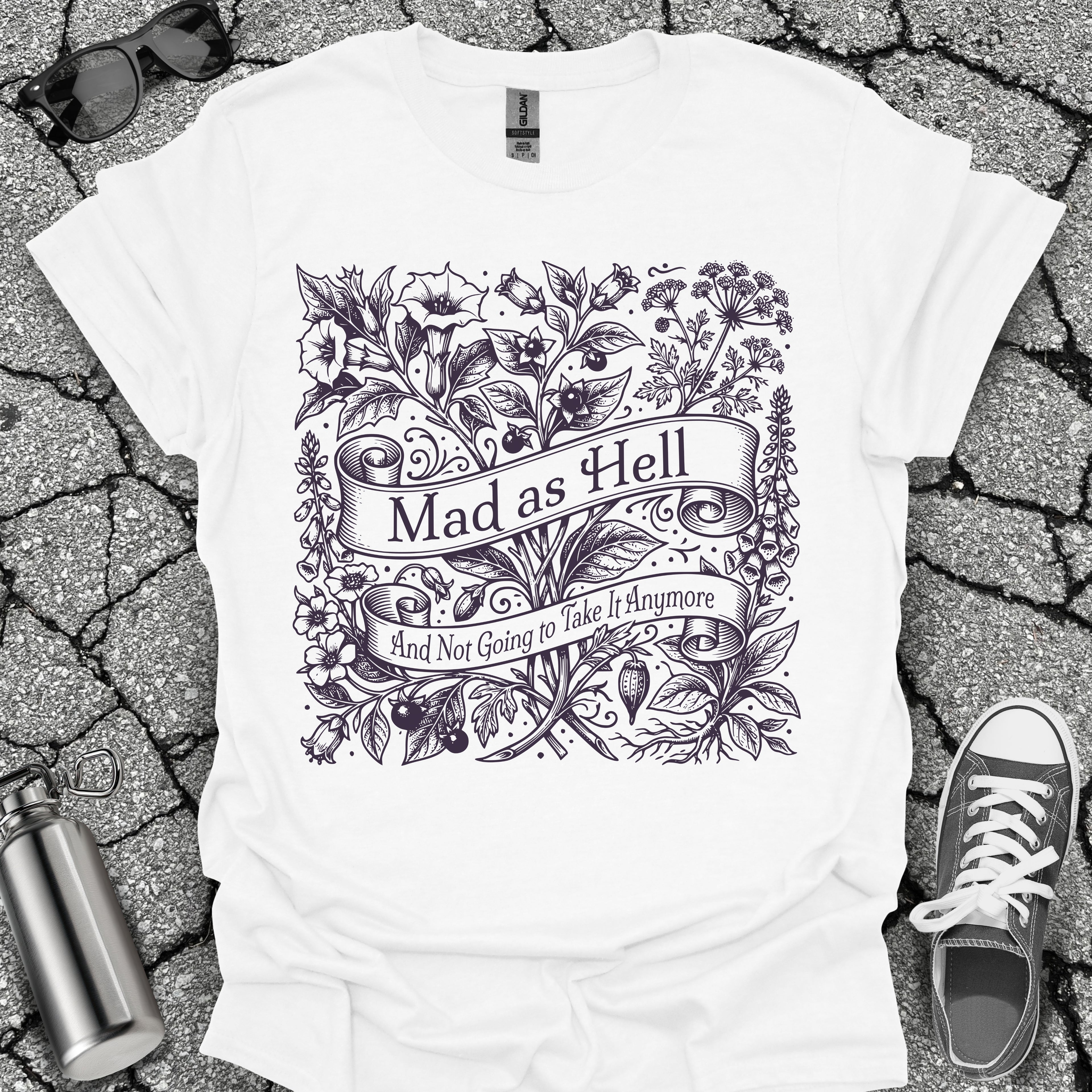 Mad As Hell Wildflower Shirt