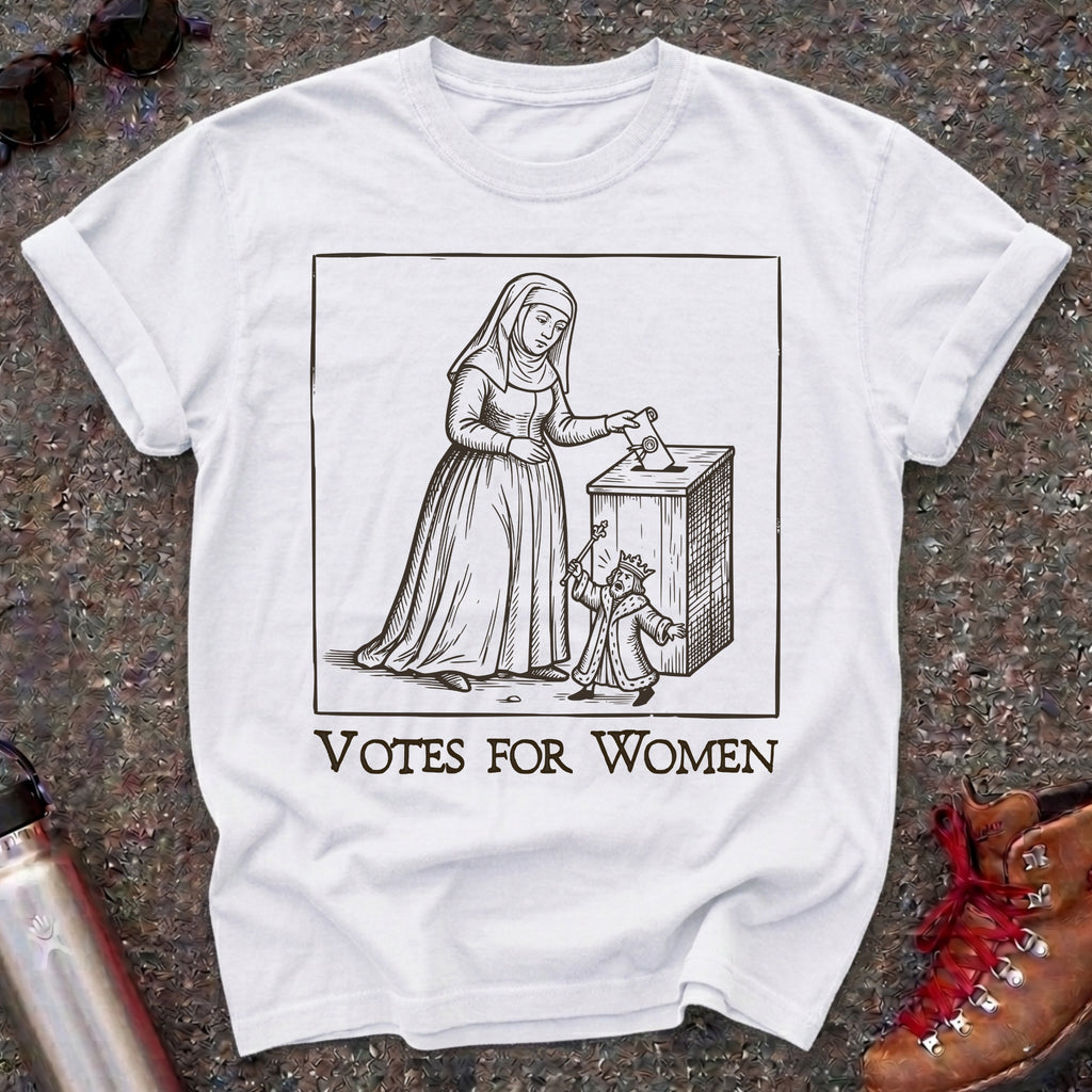 Votes For Women Medieval Feminist Tshirt
