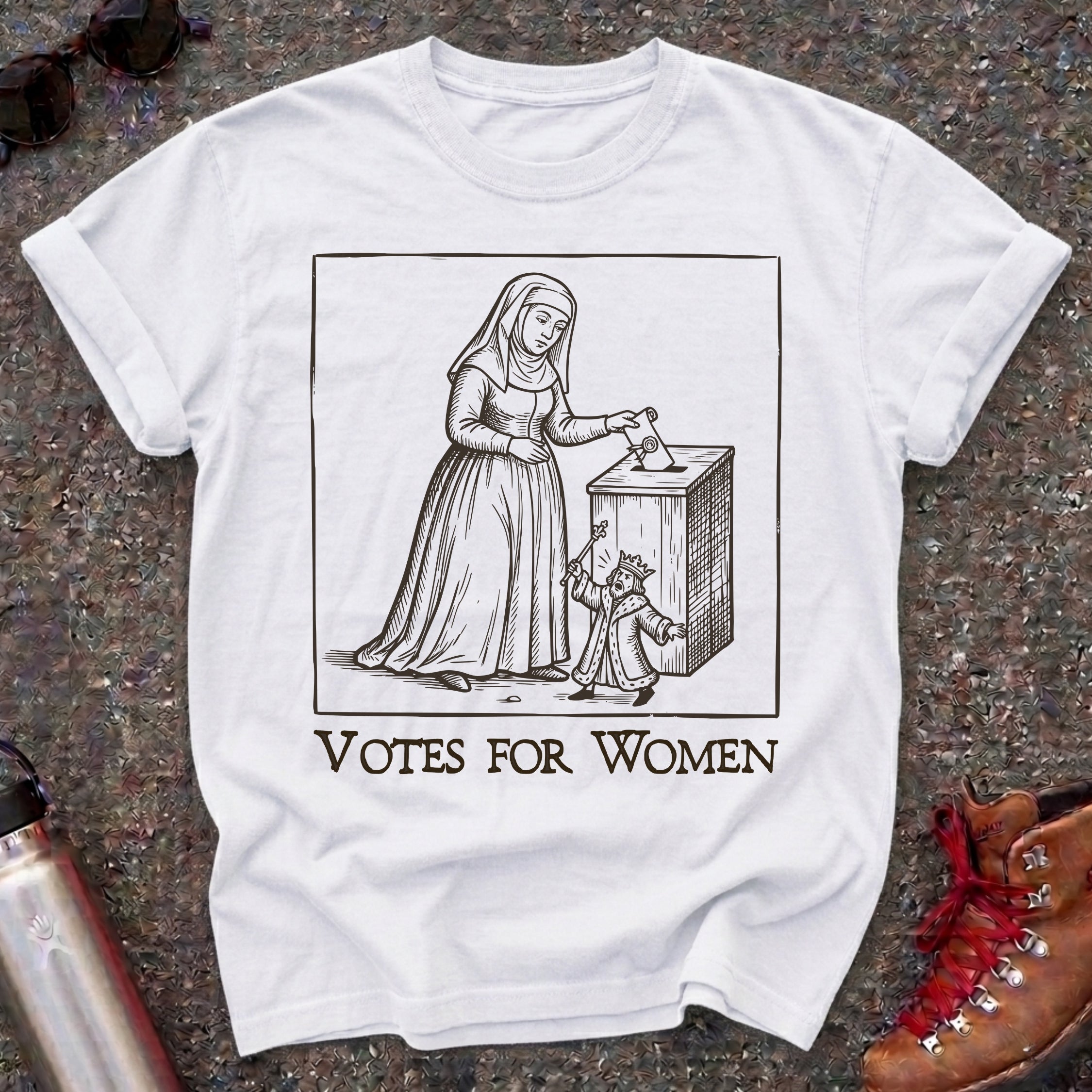 Votes For Women Medieval Feminist Tshirt