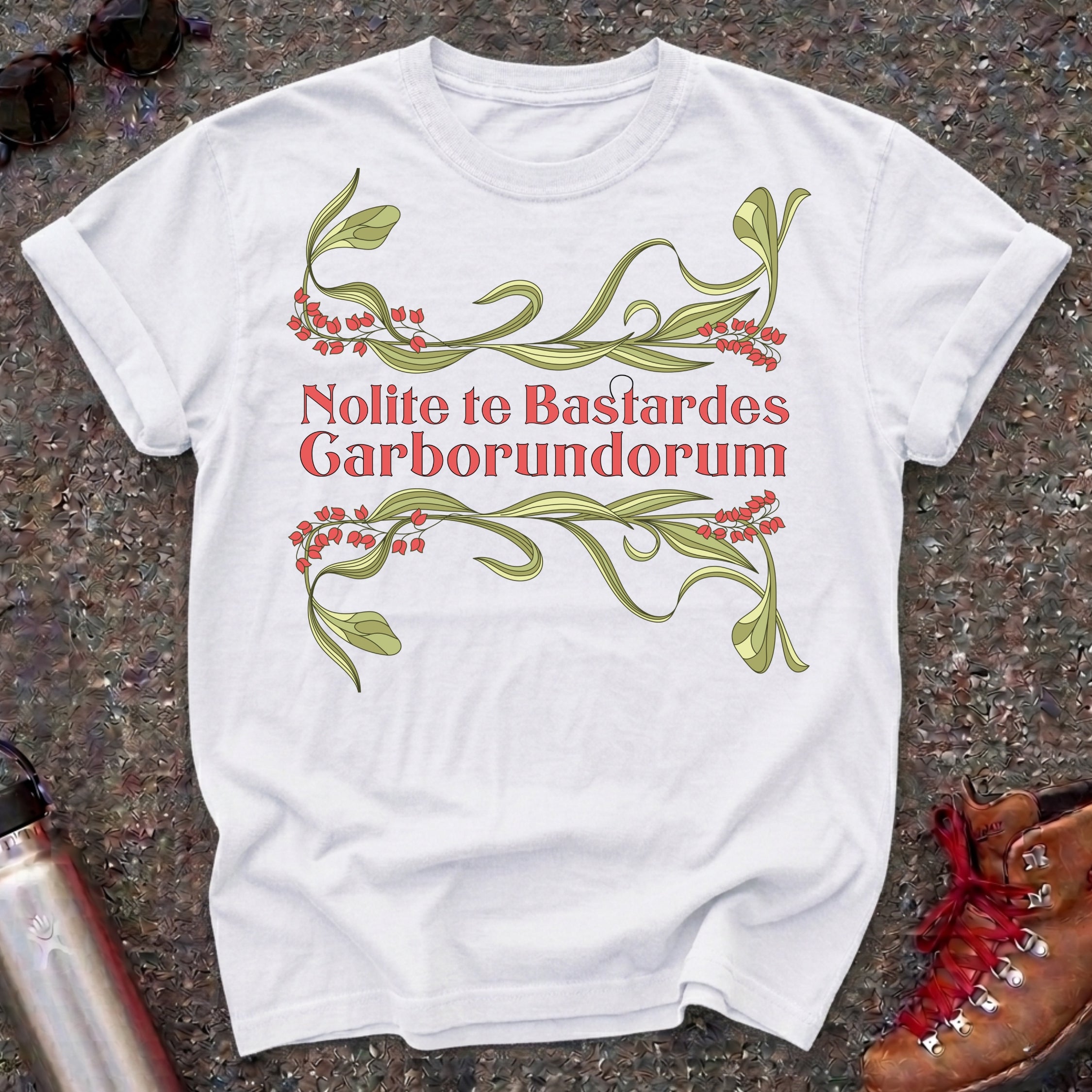 Handmaid's Tale Feminist Botanical Shirt