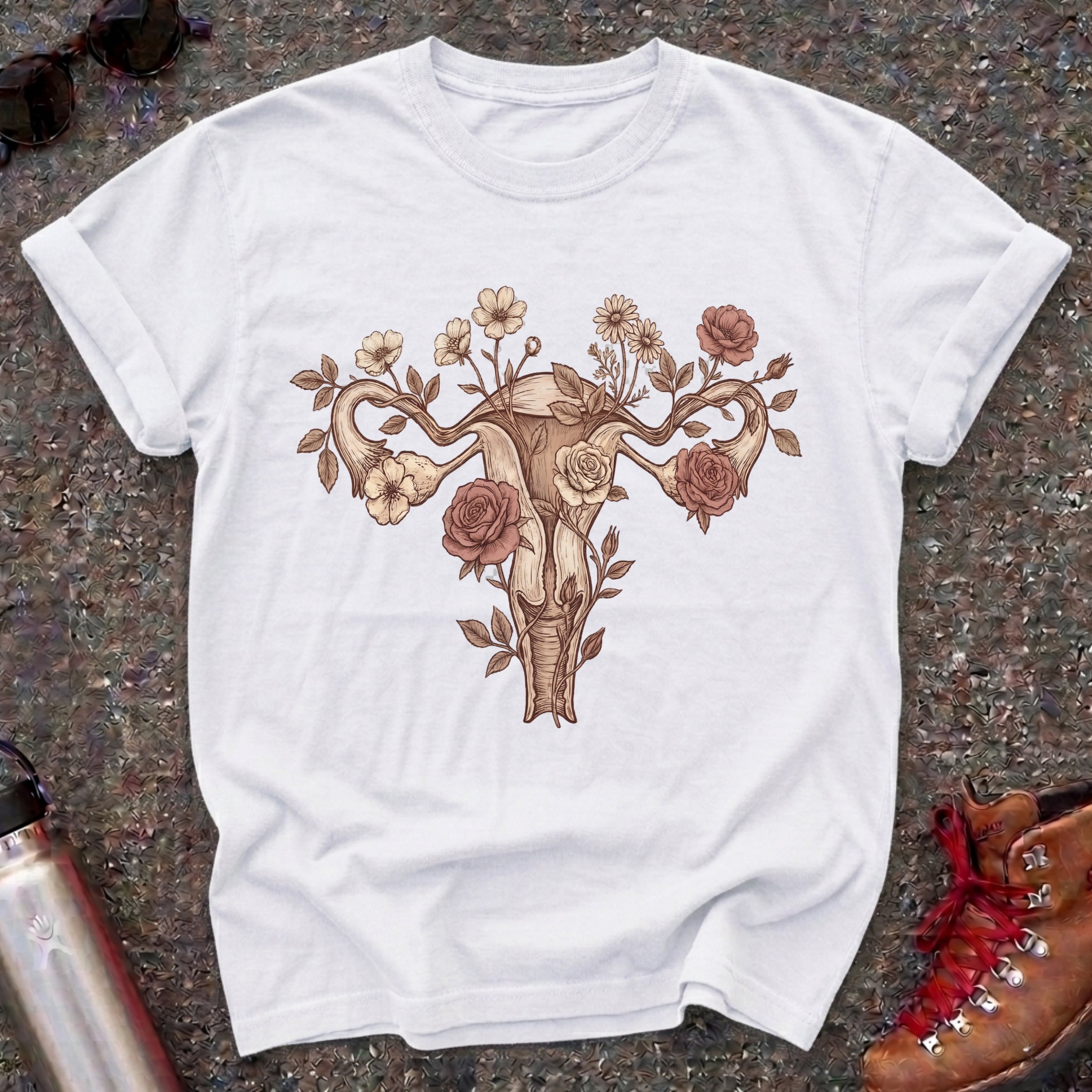 Feminist Botanical Anatomy Shirt