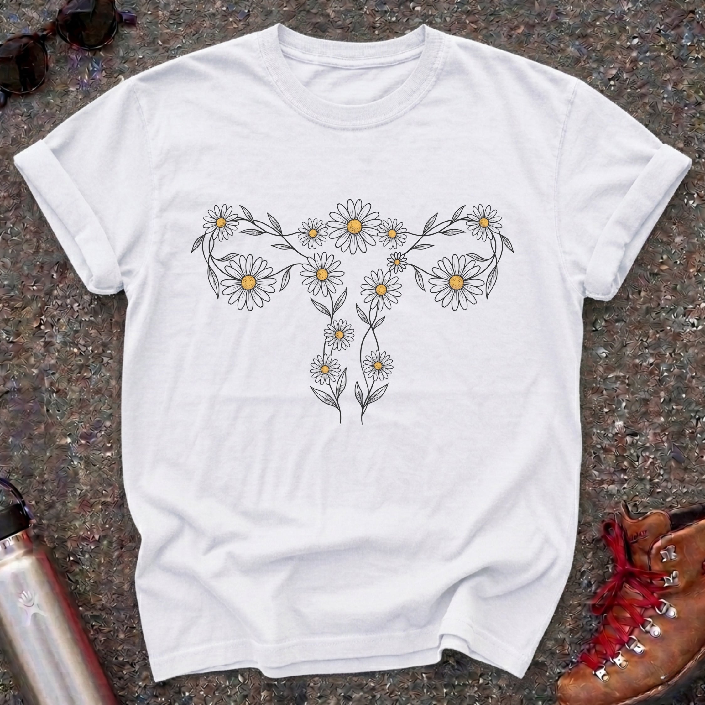 Daisy Chain Uterus Shirt