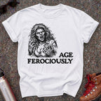 Funny Werewolf Menopause Feminist Tshirt