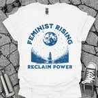 Feminist Rising Witchy Moon Shirt