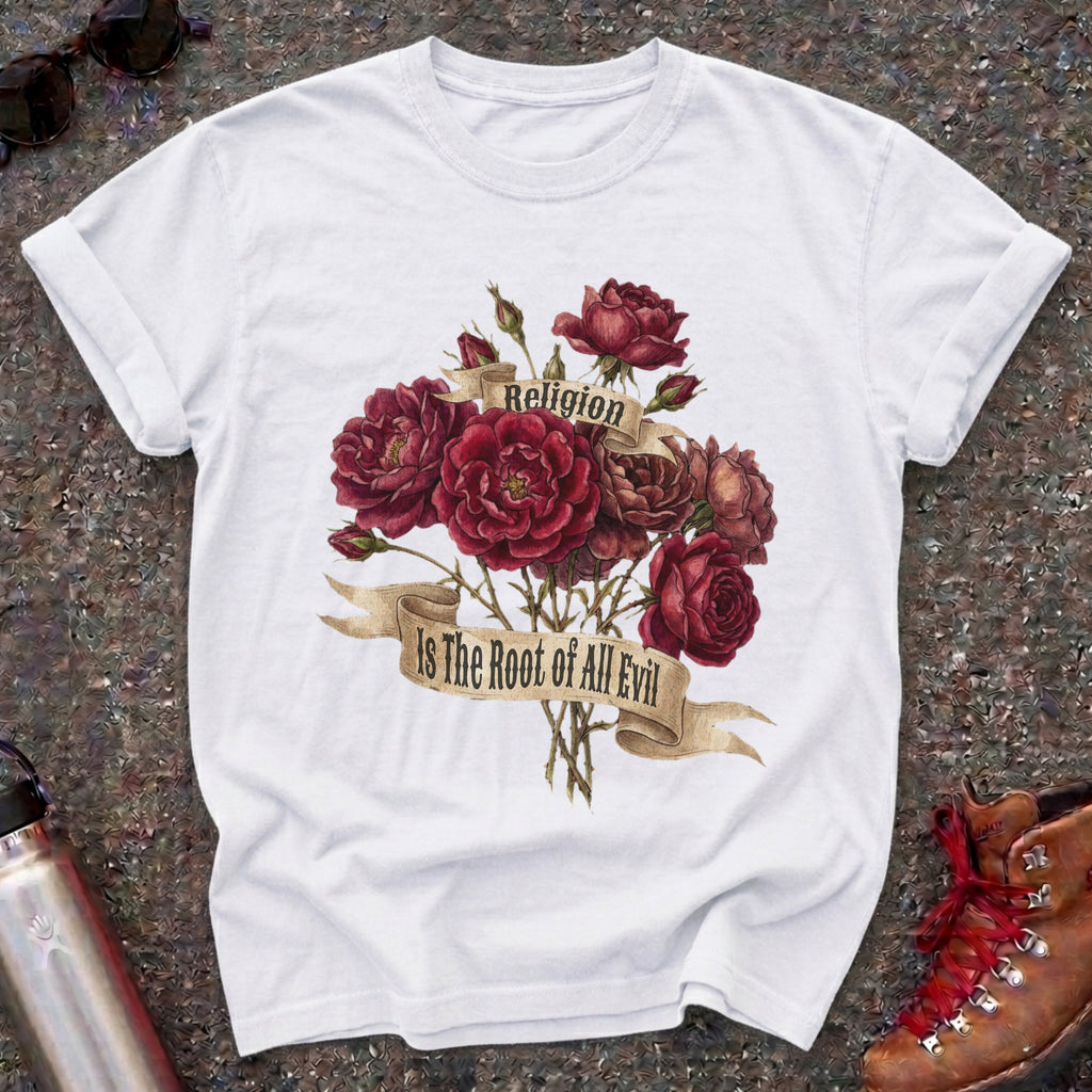 Rose Bouquet Atheist Shirt