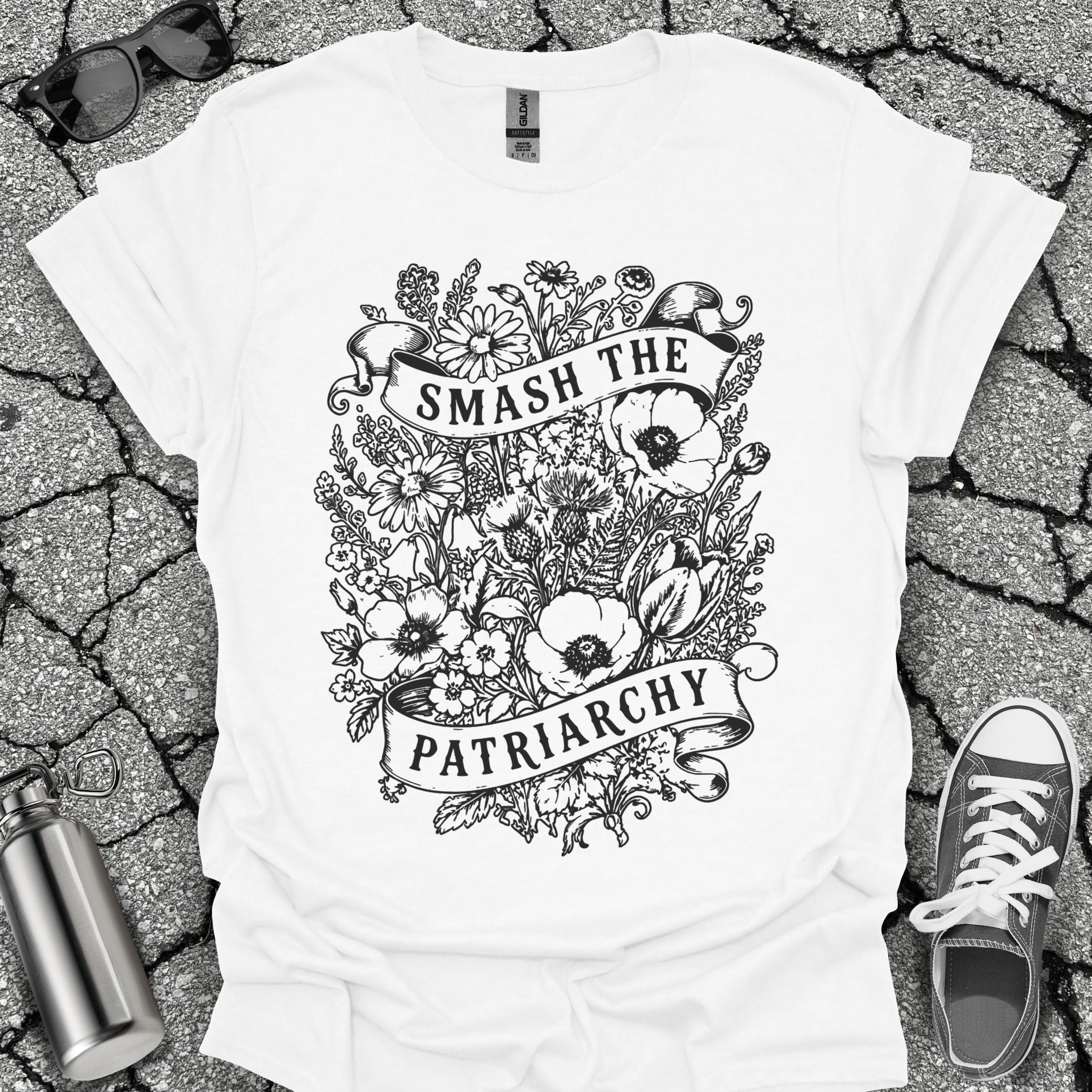 Smash the Patriarchy Wildflower Shirt