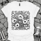Radicalized by Oppression Floral Graphic Tee
