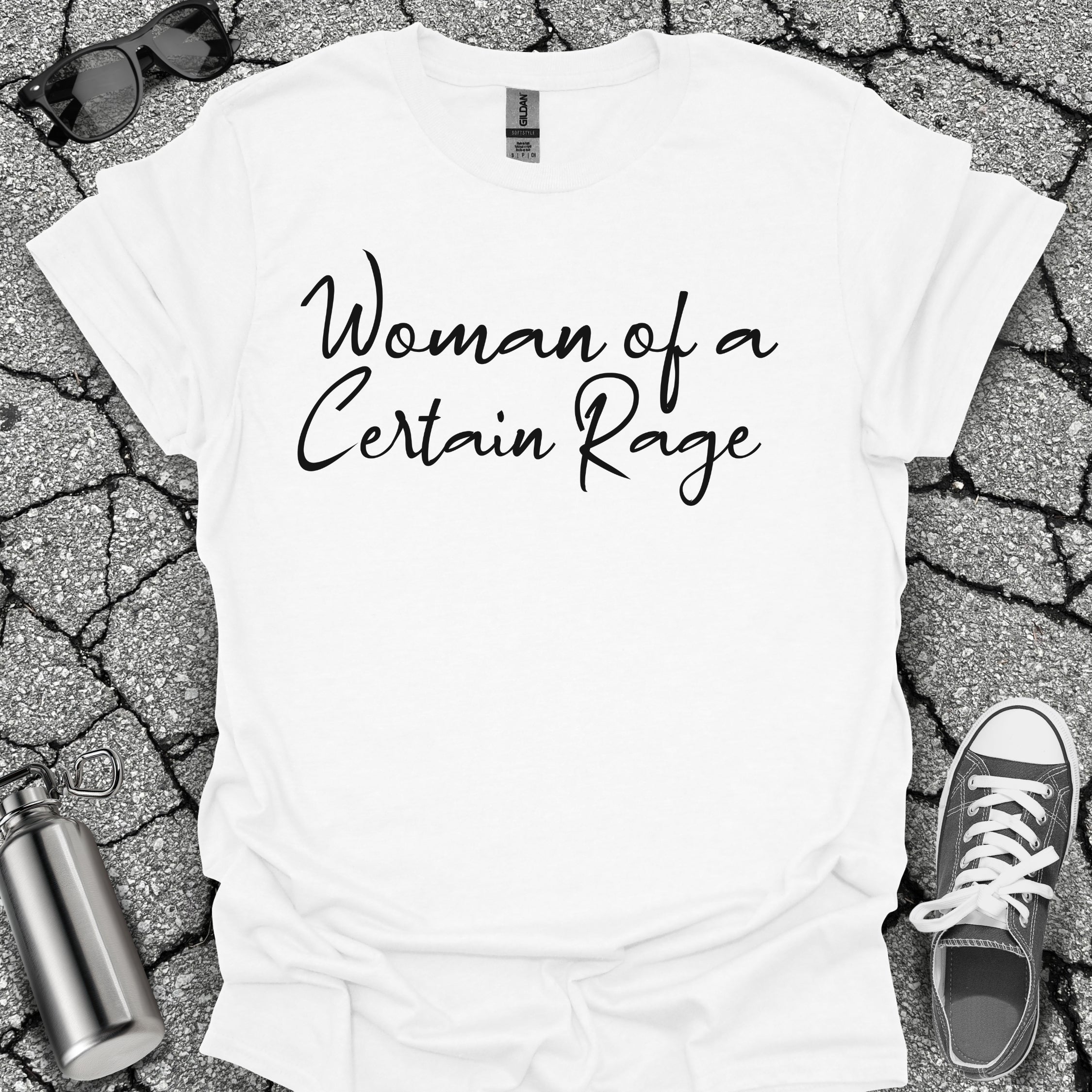 Woman of a Certain Rage Menopause Shirt
