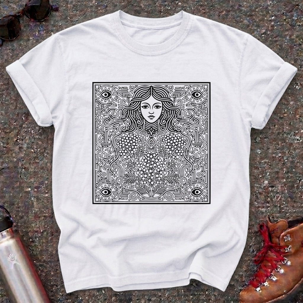 Feminist Folk Art Shirt