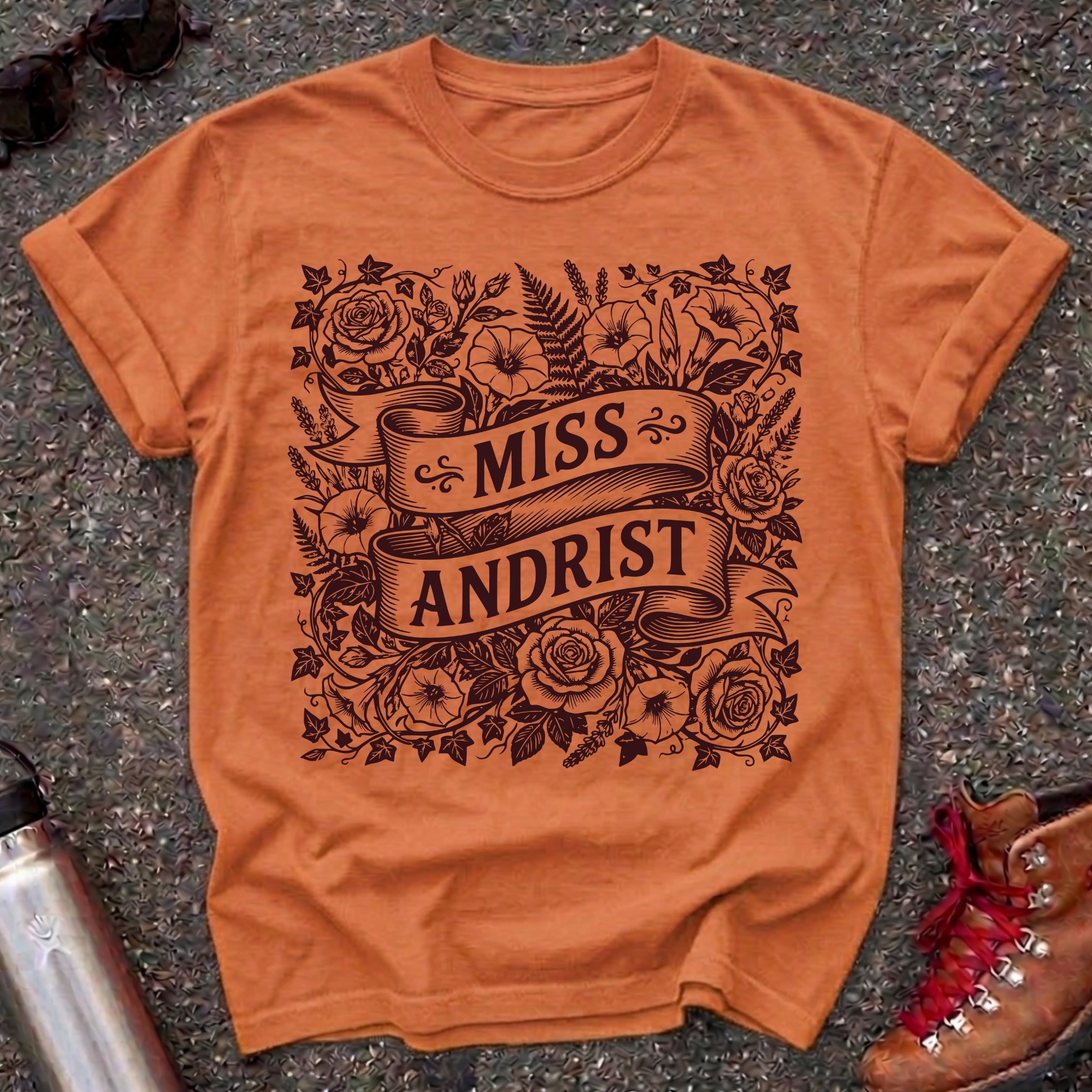 Miss Andrist Feminist Botanical Graphic Tee