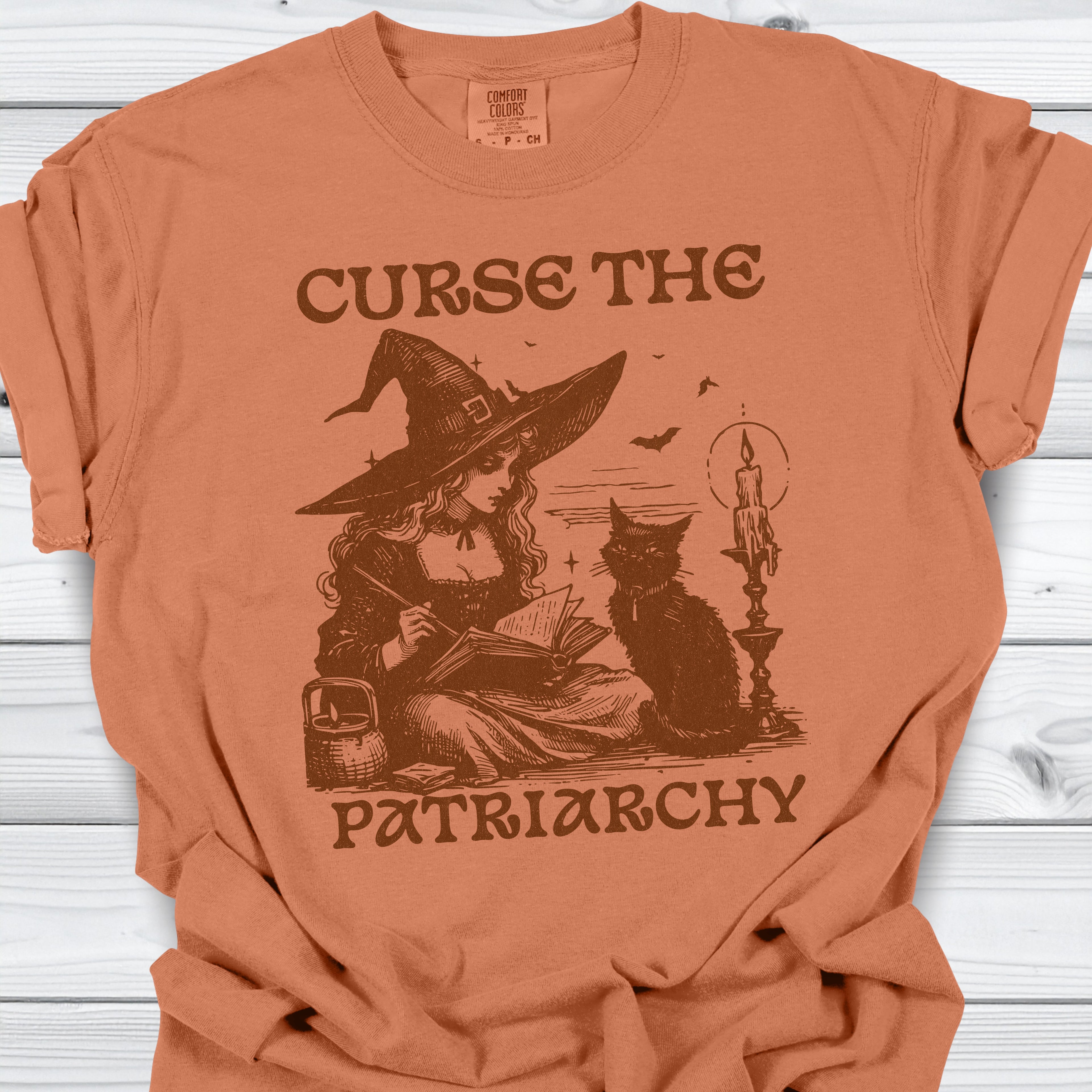 Feminist Witch Halloween Shirt