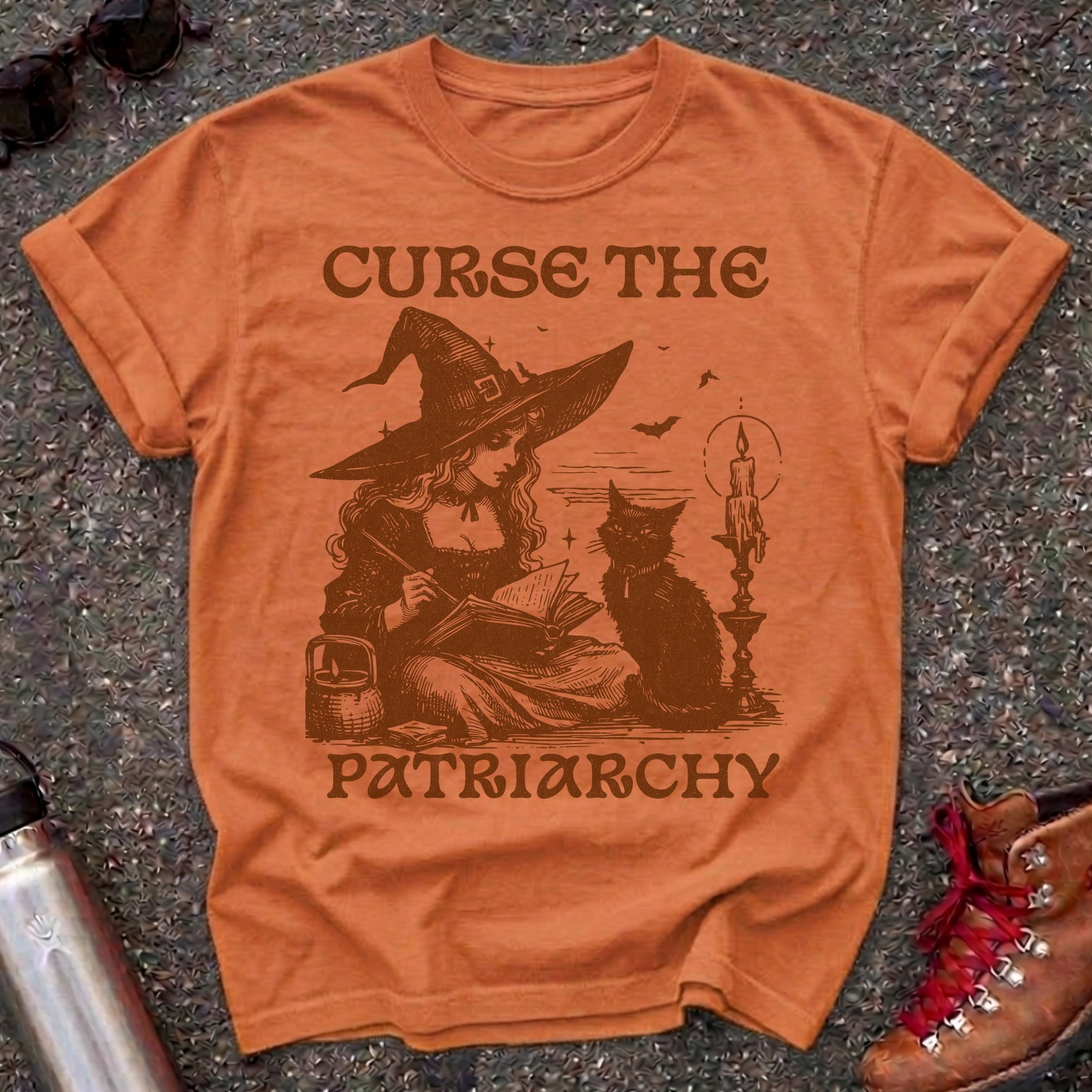 Feminist Witch Halloween Shirt
