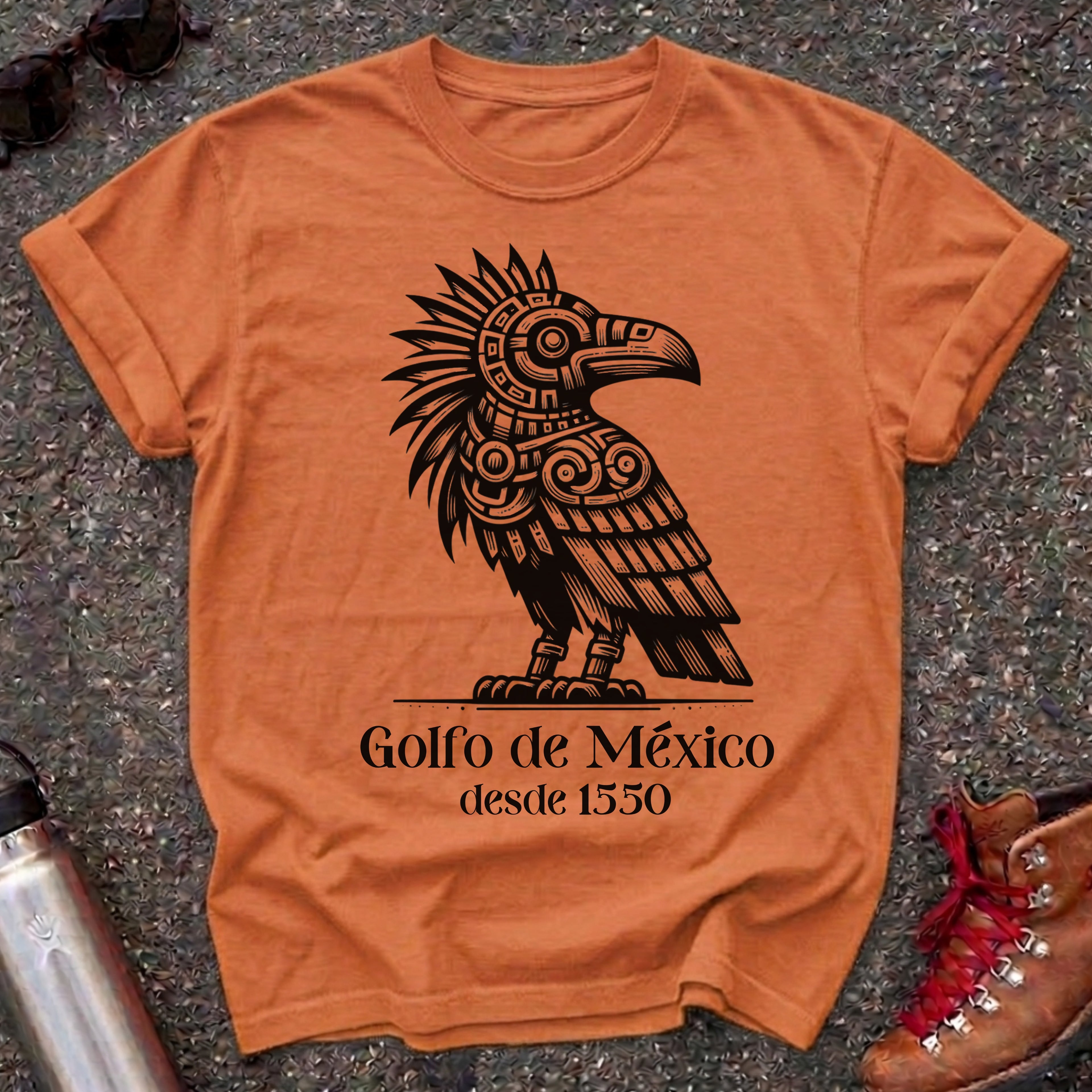 Gulf of Mexico Mayan Crow Shirt