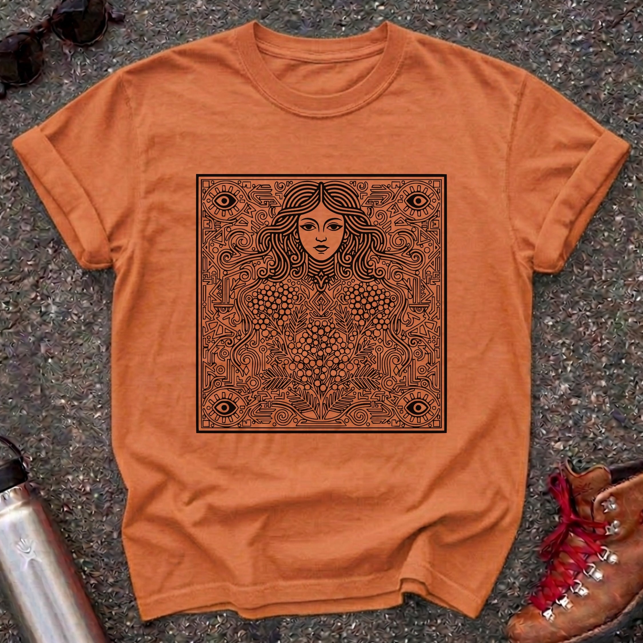 Feminist Folk Art Shirt