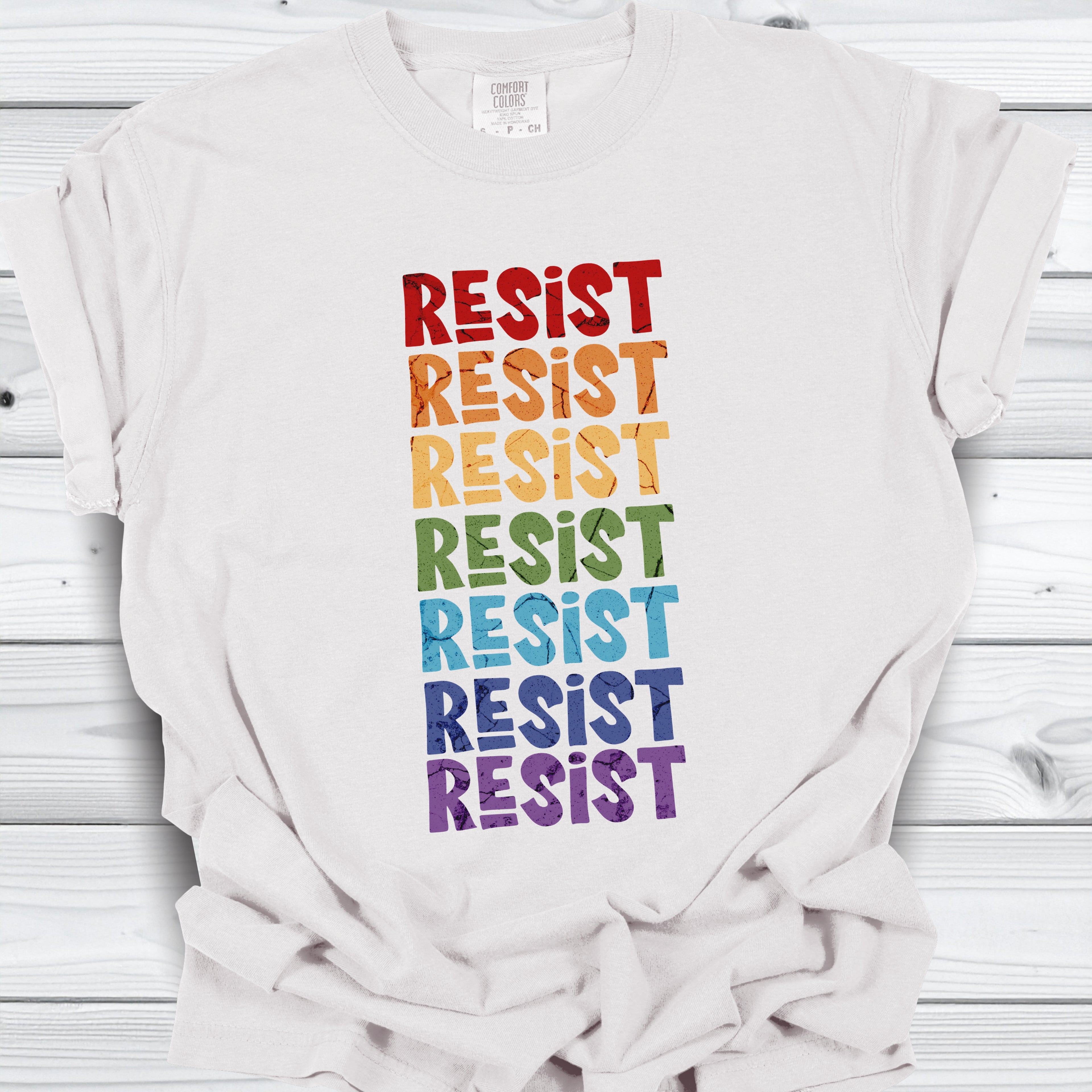 LGBTQ Pride Resist Comfort Colors® Shirt